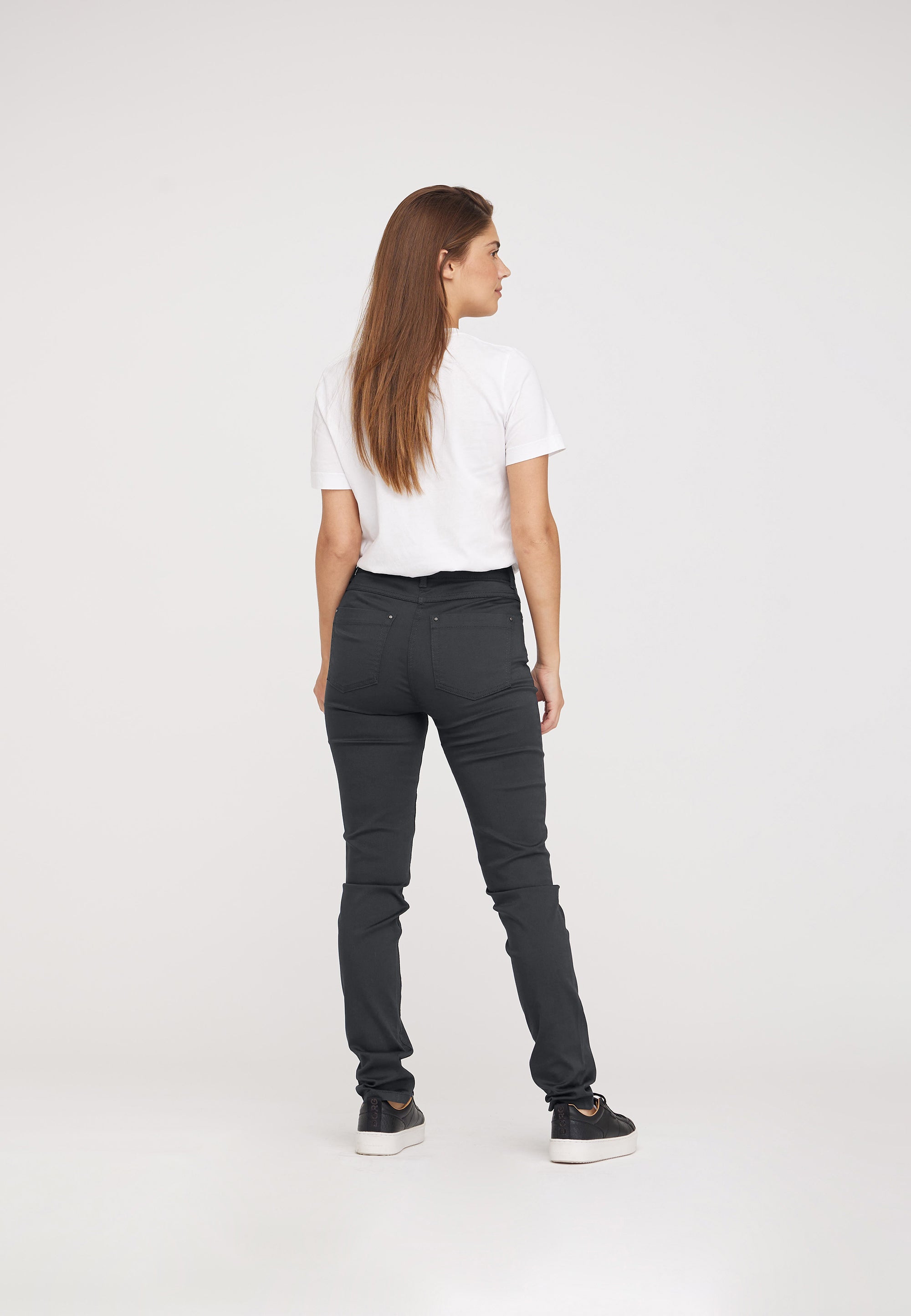 LAURIE Laura Slim - Medium Length Slim Anthrazit