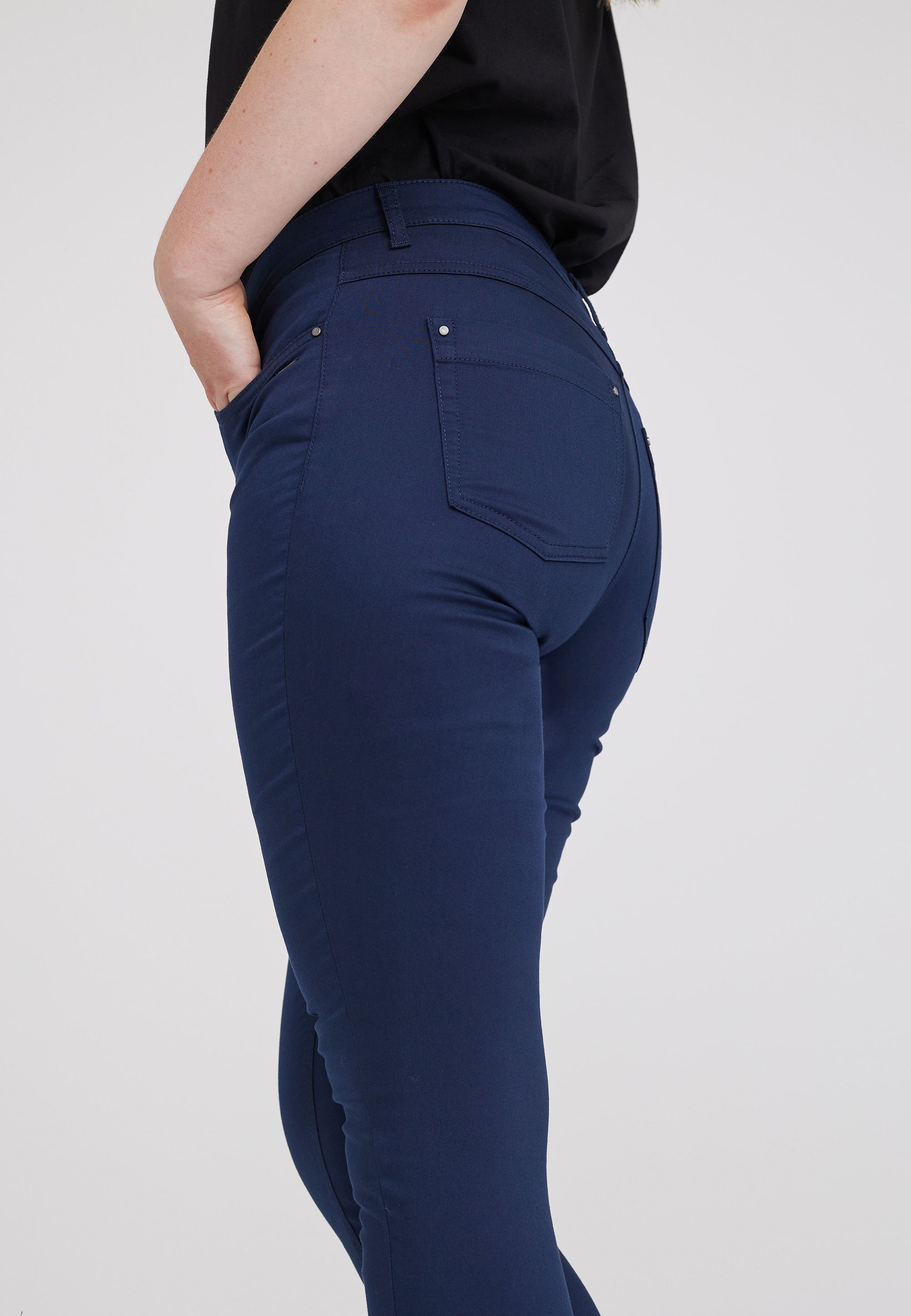 LAURIE Laura Slim - Medium Length Slim Marine