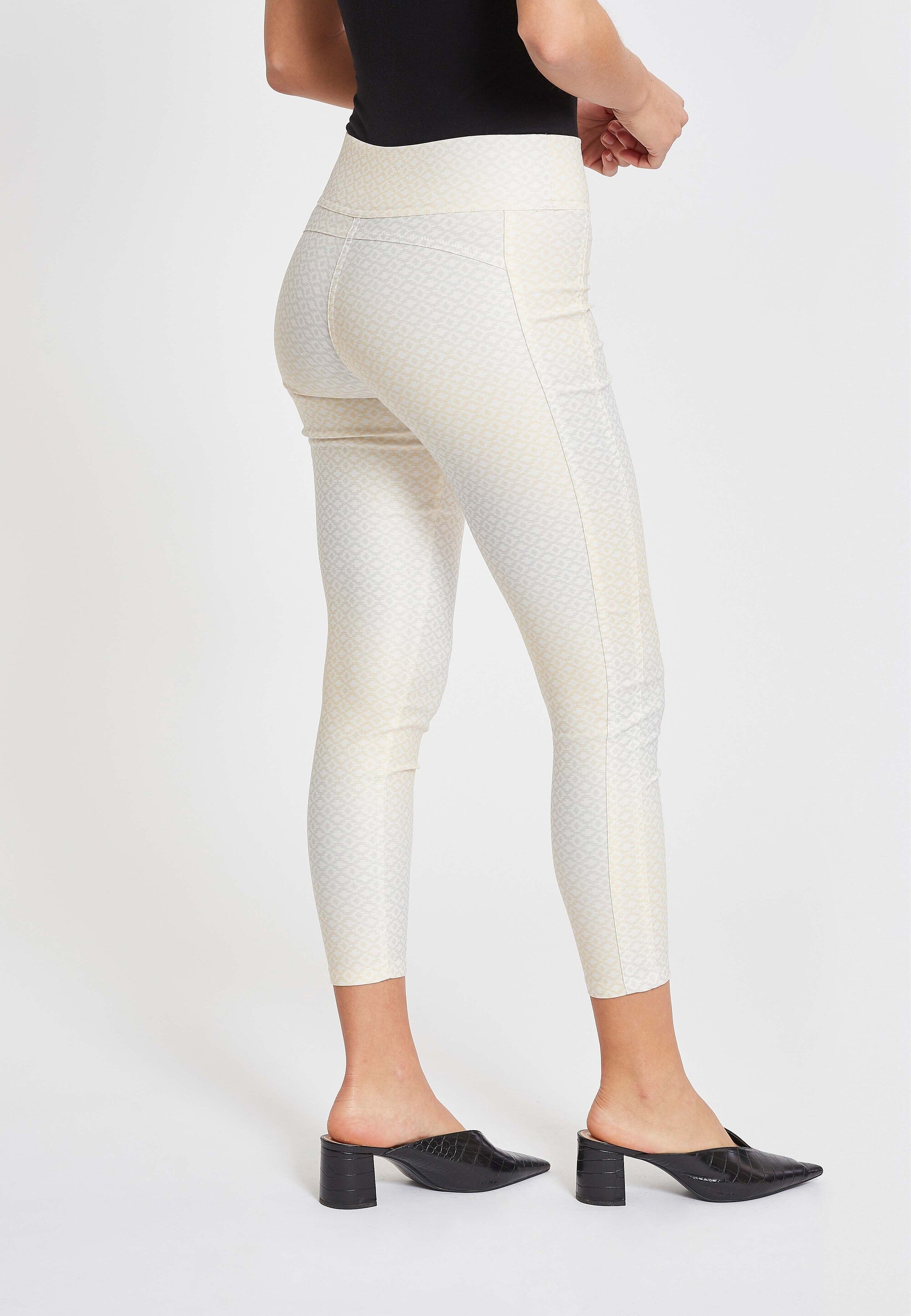 LAURIE Maya 2 Skinny Crop Skinny Goldener silberglanz