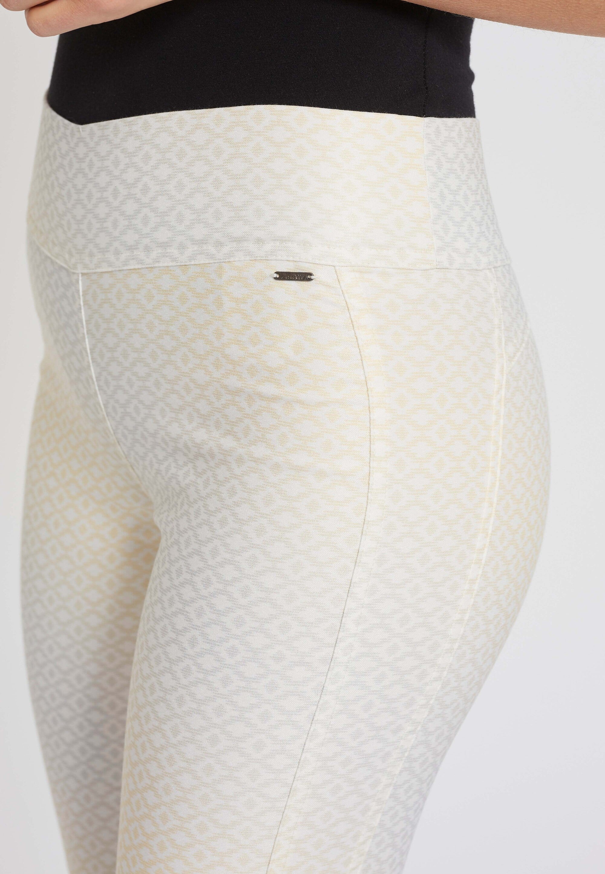 LAURIE Maya 2 Skinny Crop Skinny Goldener silberglanz