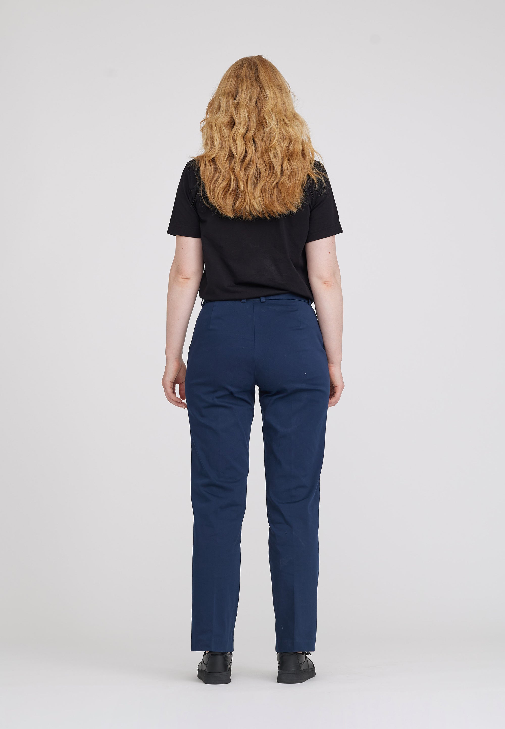 LAURIE Phoebe Loose - Medium Length Loose Marine