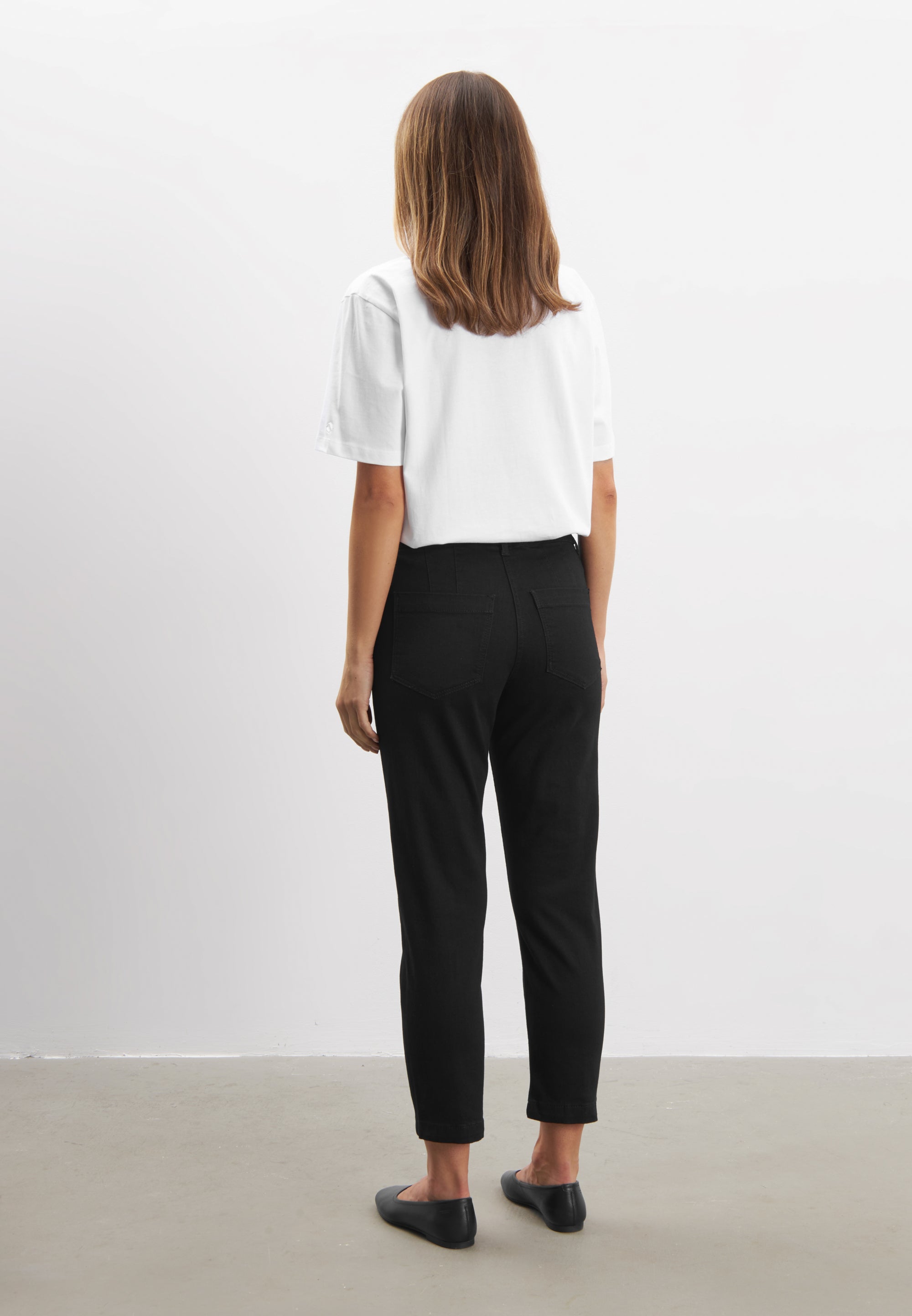 LAURIE Piper Pure Regular - Cropped Regular 99900 Black Denim