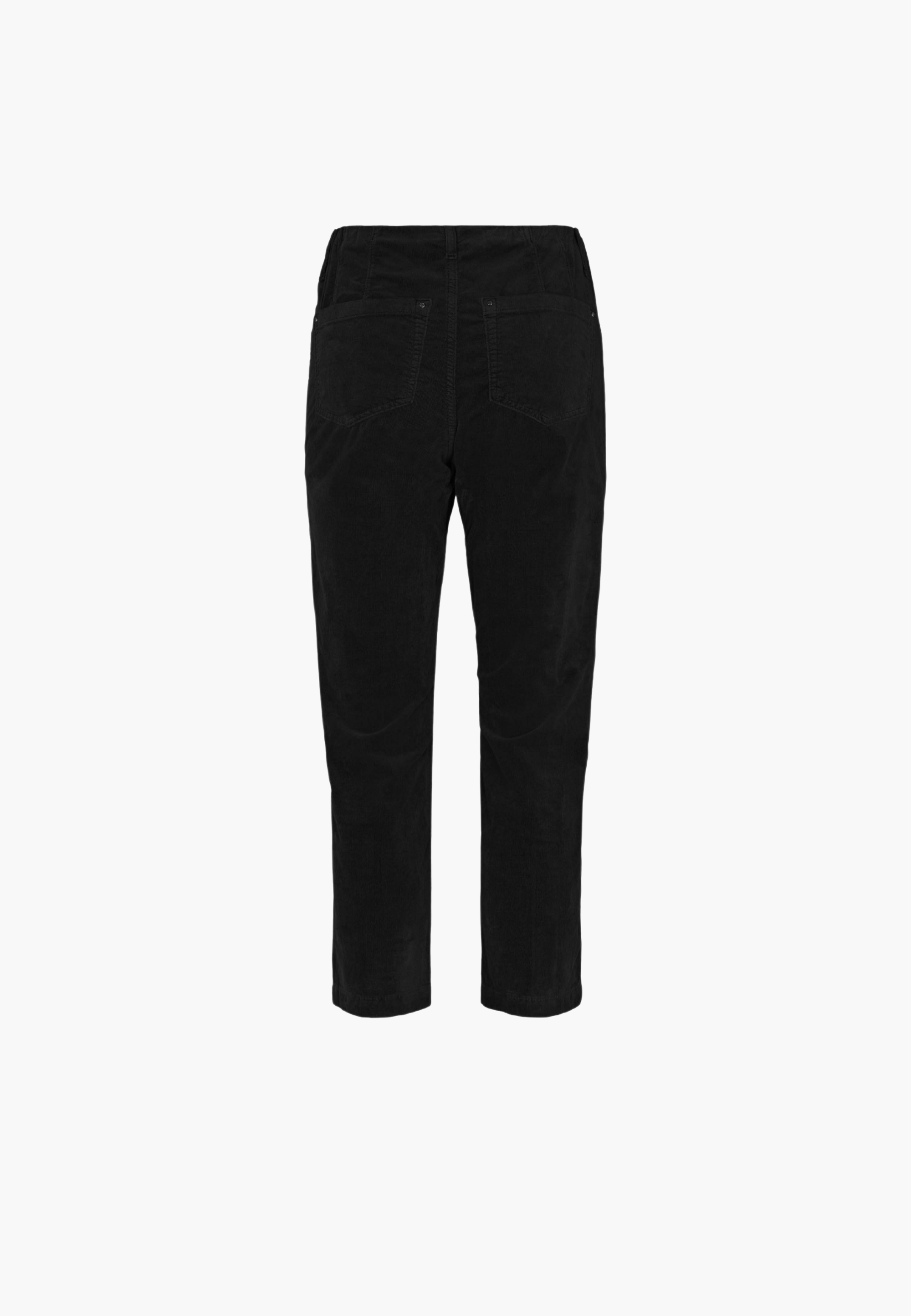 LAURIE Piper Pure Regular Cord - Cropped Regular Schwarz