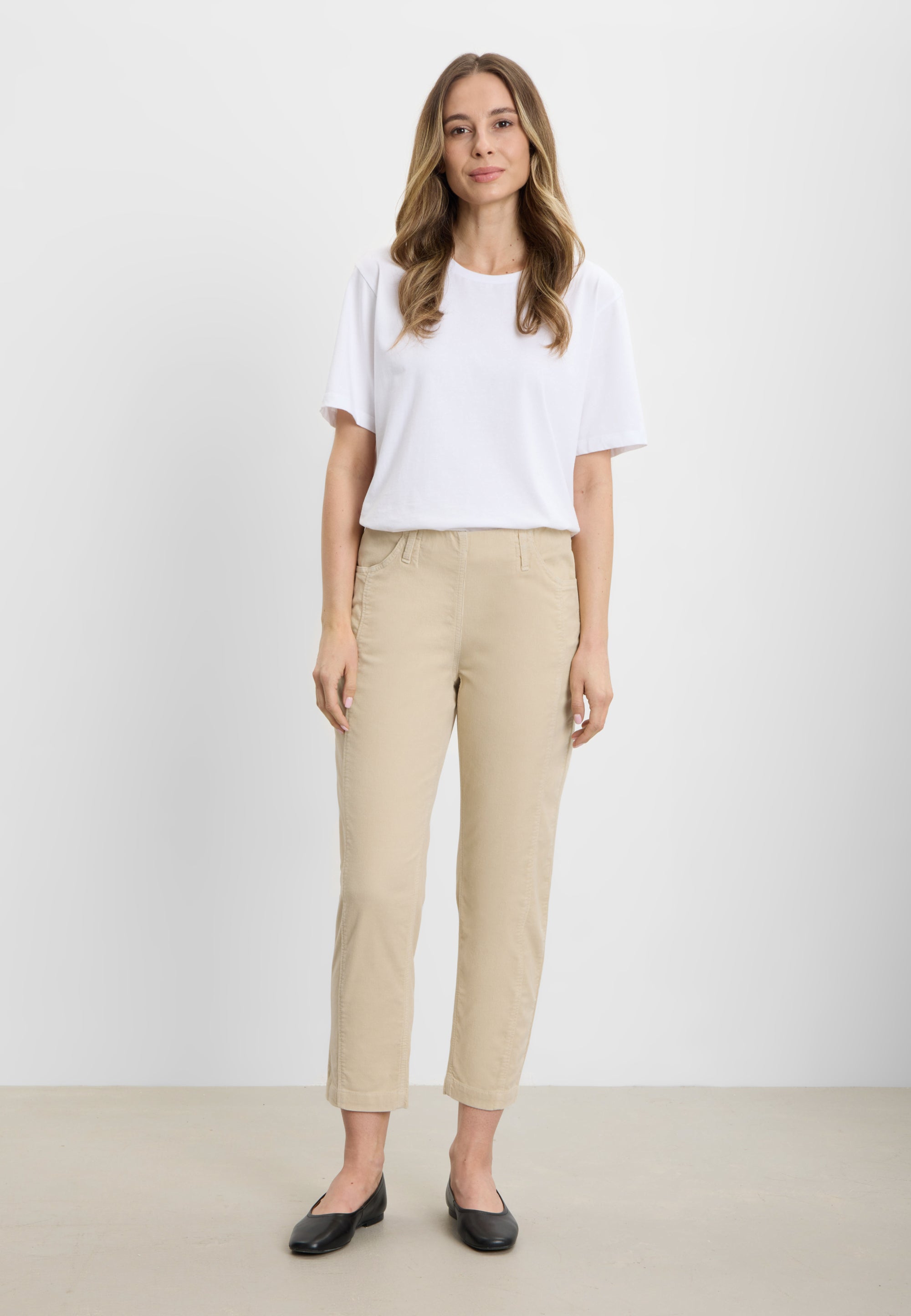 LAURIE Piper Pure Regular Cord - Cropped Regular 13000 Birch