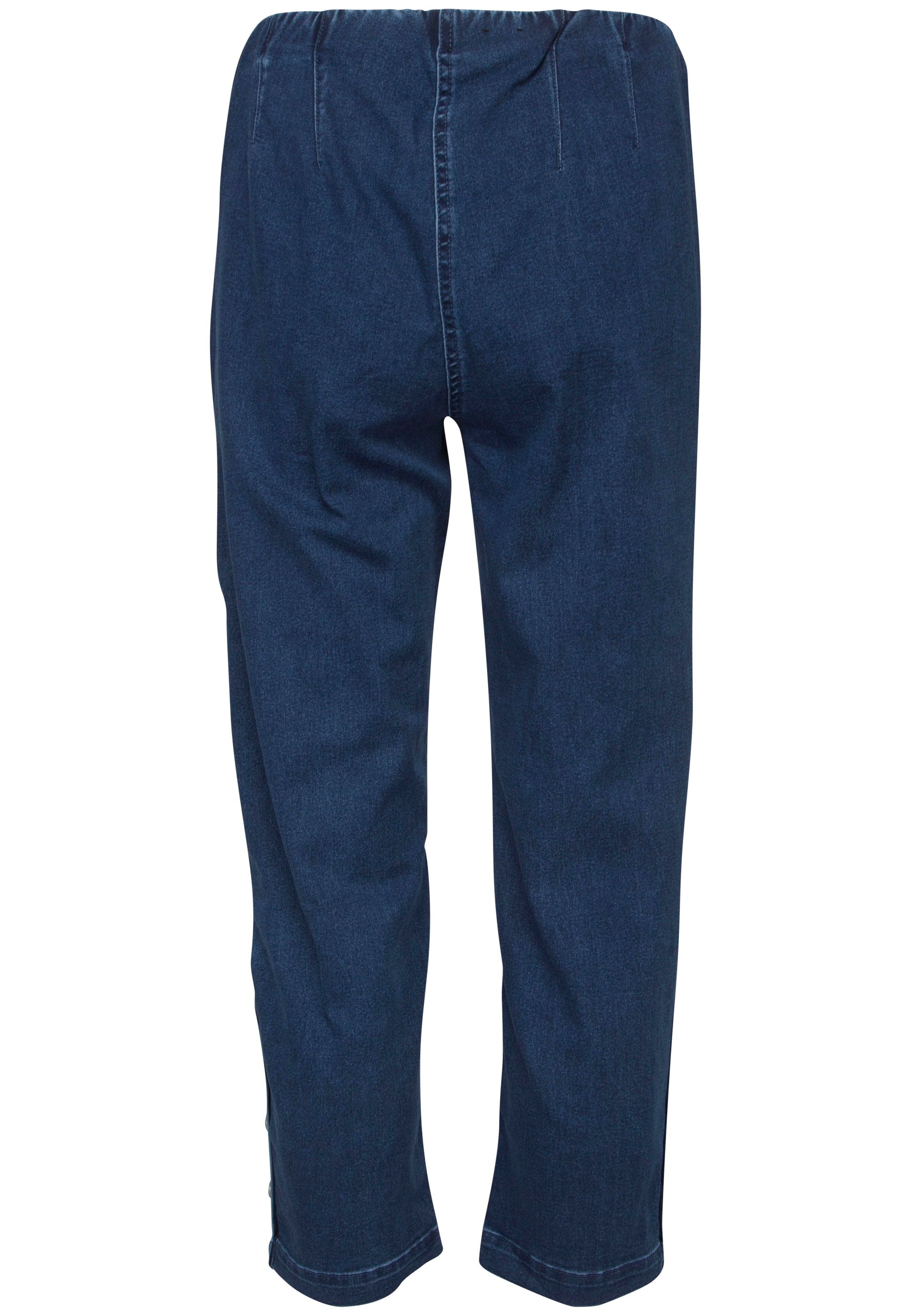 LAURIE Polly Regular Crop Regular Mittelblauer denim