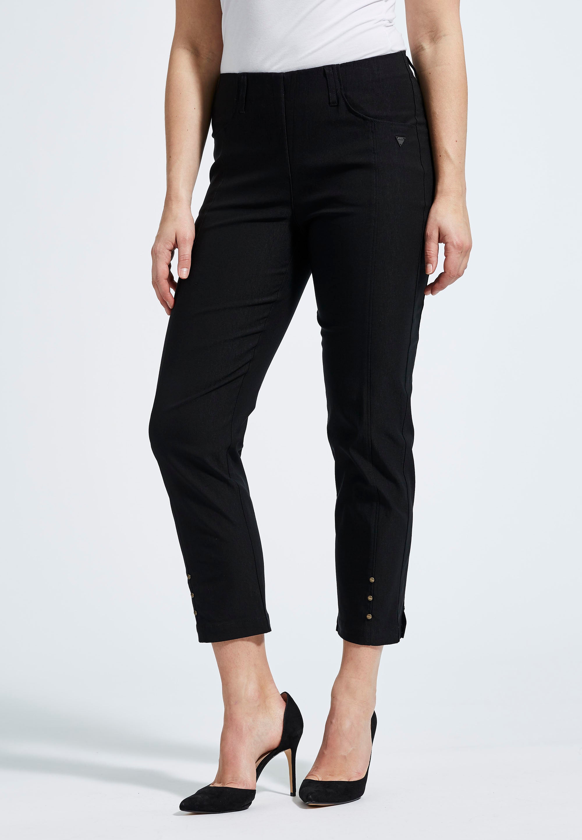 LAURIE Rose Regular Crop Regular Schwarz