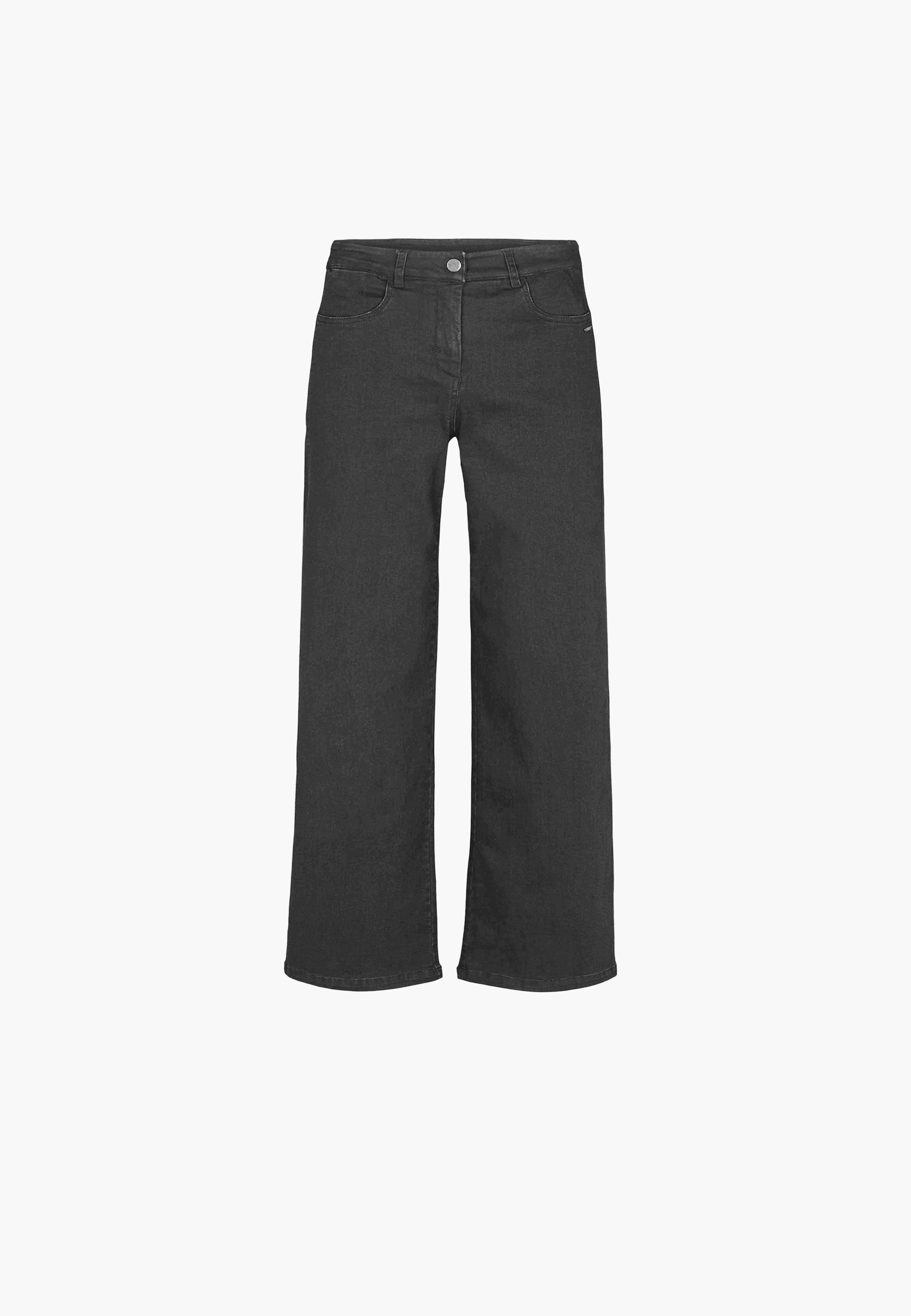 LAURIE Serene 5-pocket Loose - Extra Short Length Trousers LOOSE Schwarz