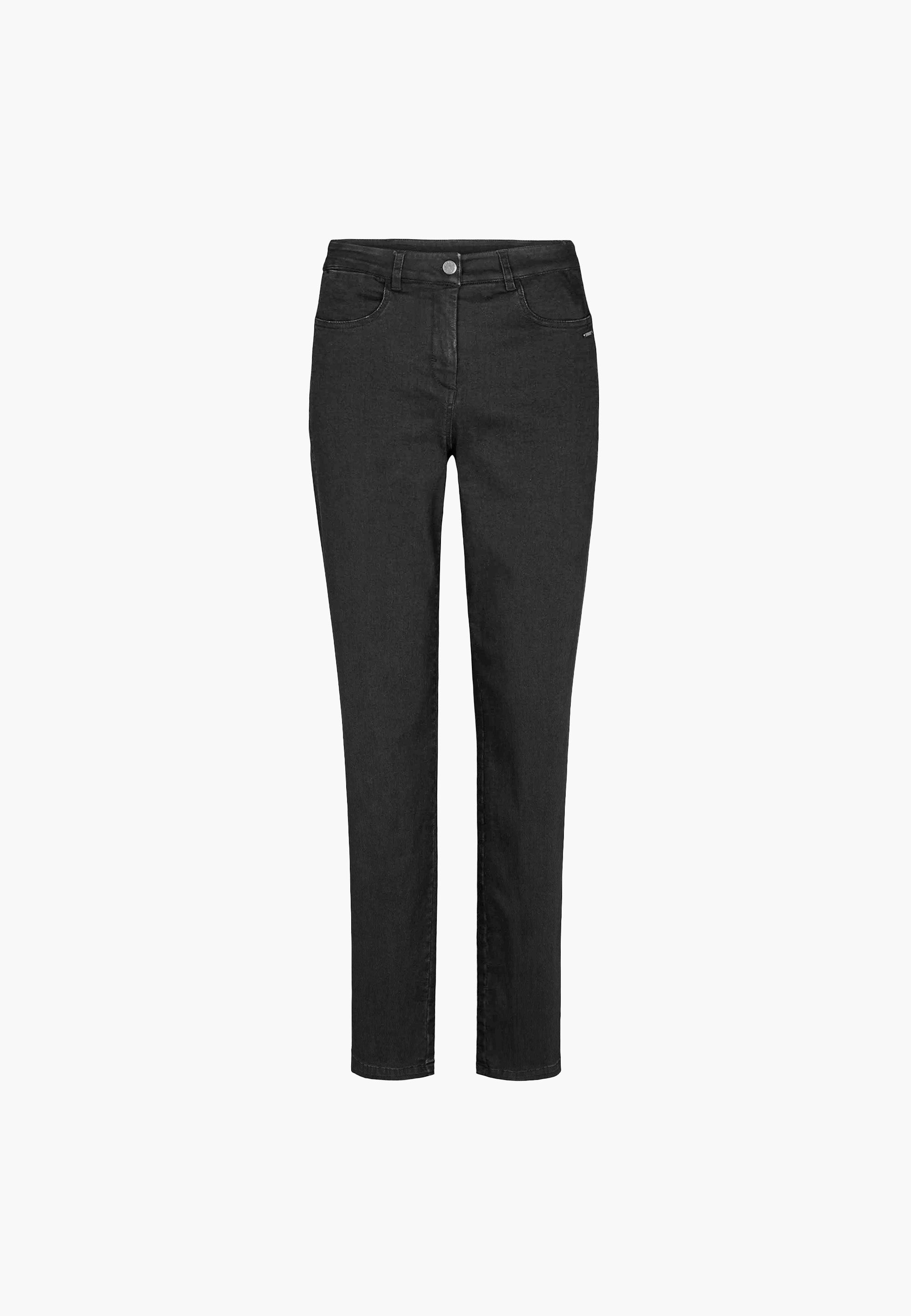 LAURIE Serene 5-pocket Slim - Long Length Trousers SLIM Schwarz