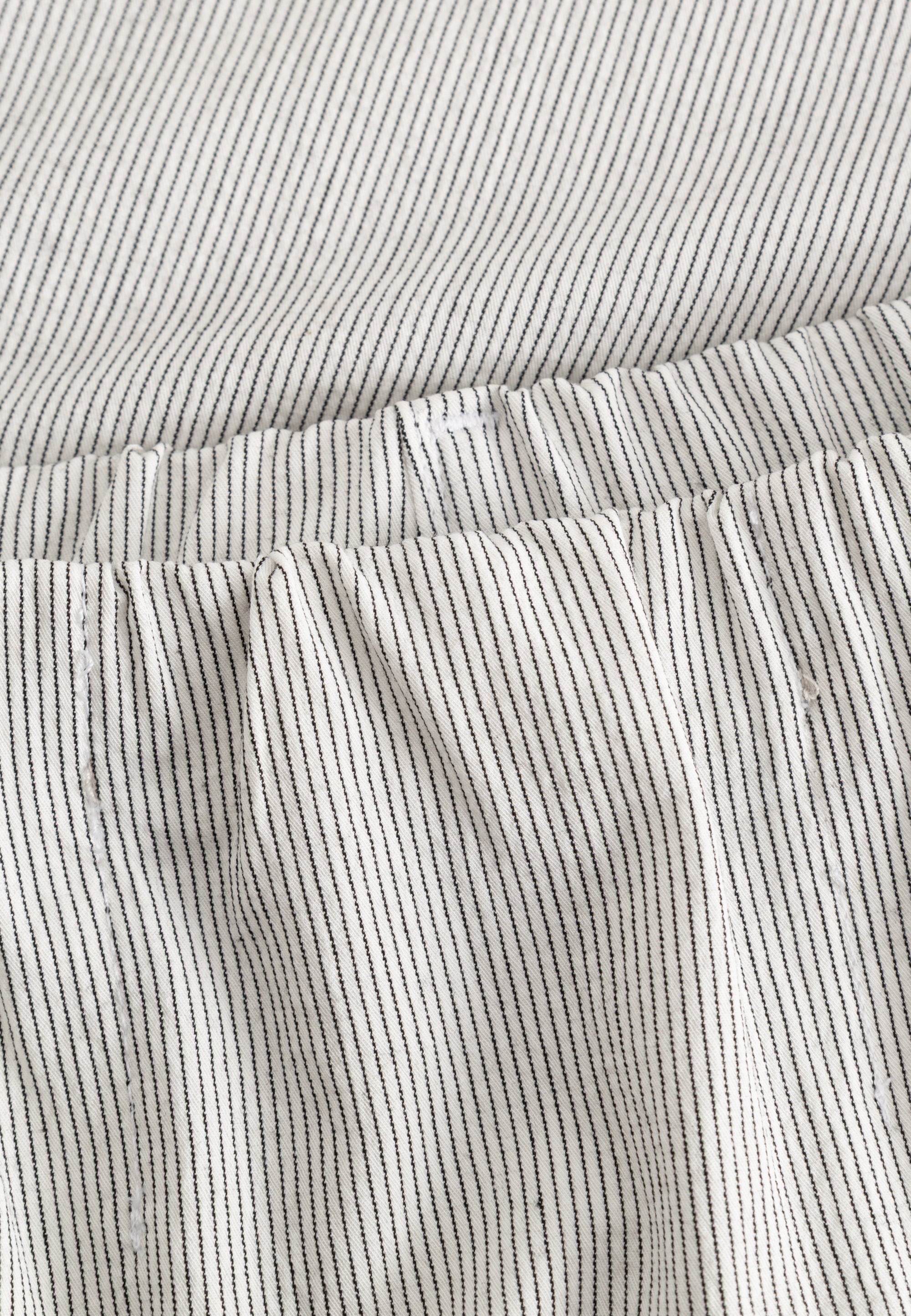 LAURIE Simone Skirt - 62 cm. Skirts 10109 White pinstripe