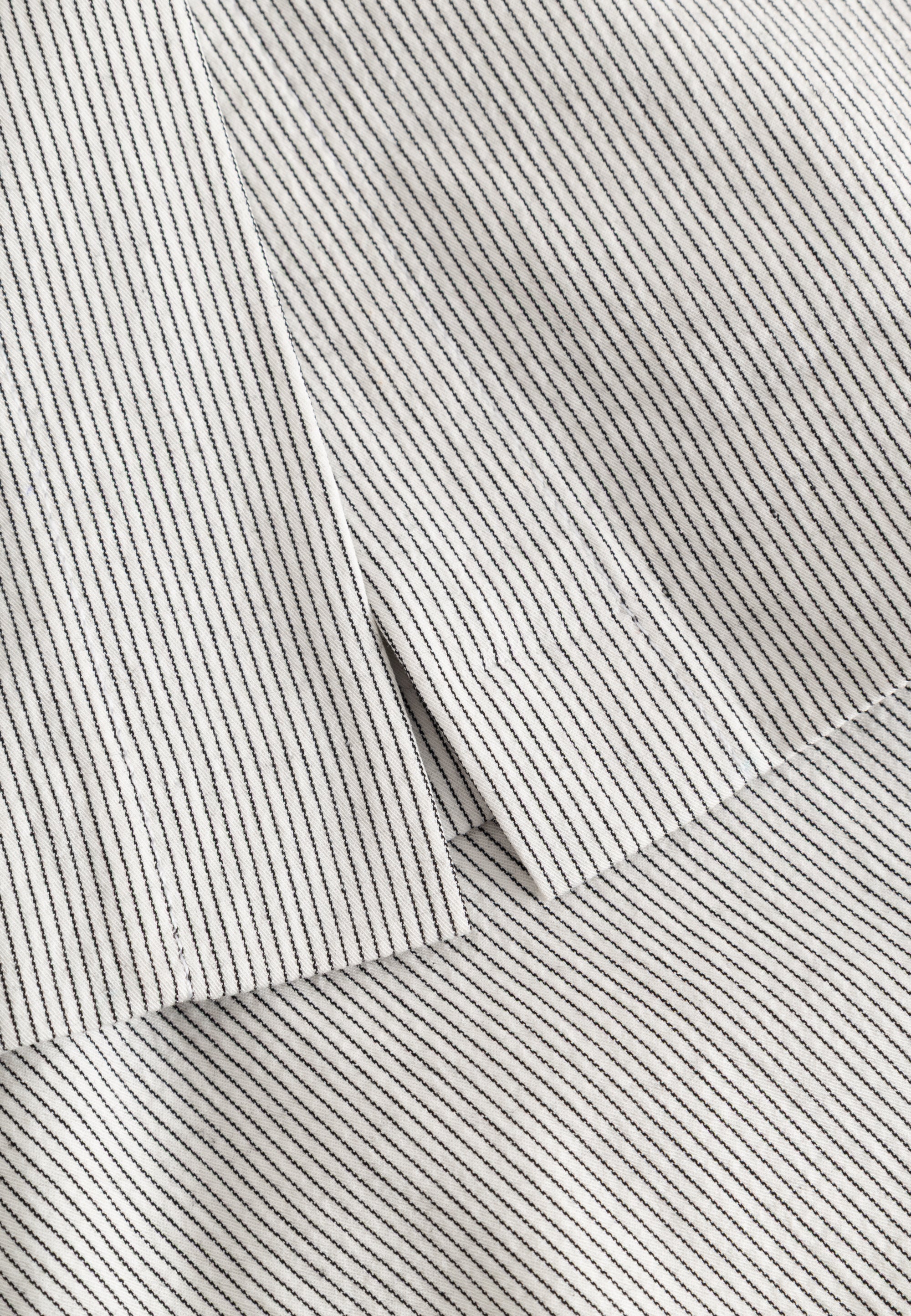 LAURIE Simone Skirt - 62 cm. Skirts 10109 White pinstripe