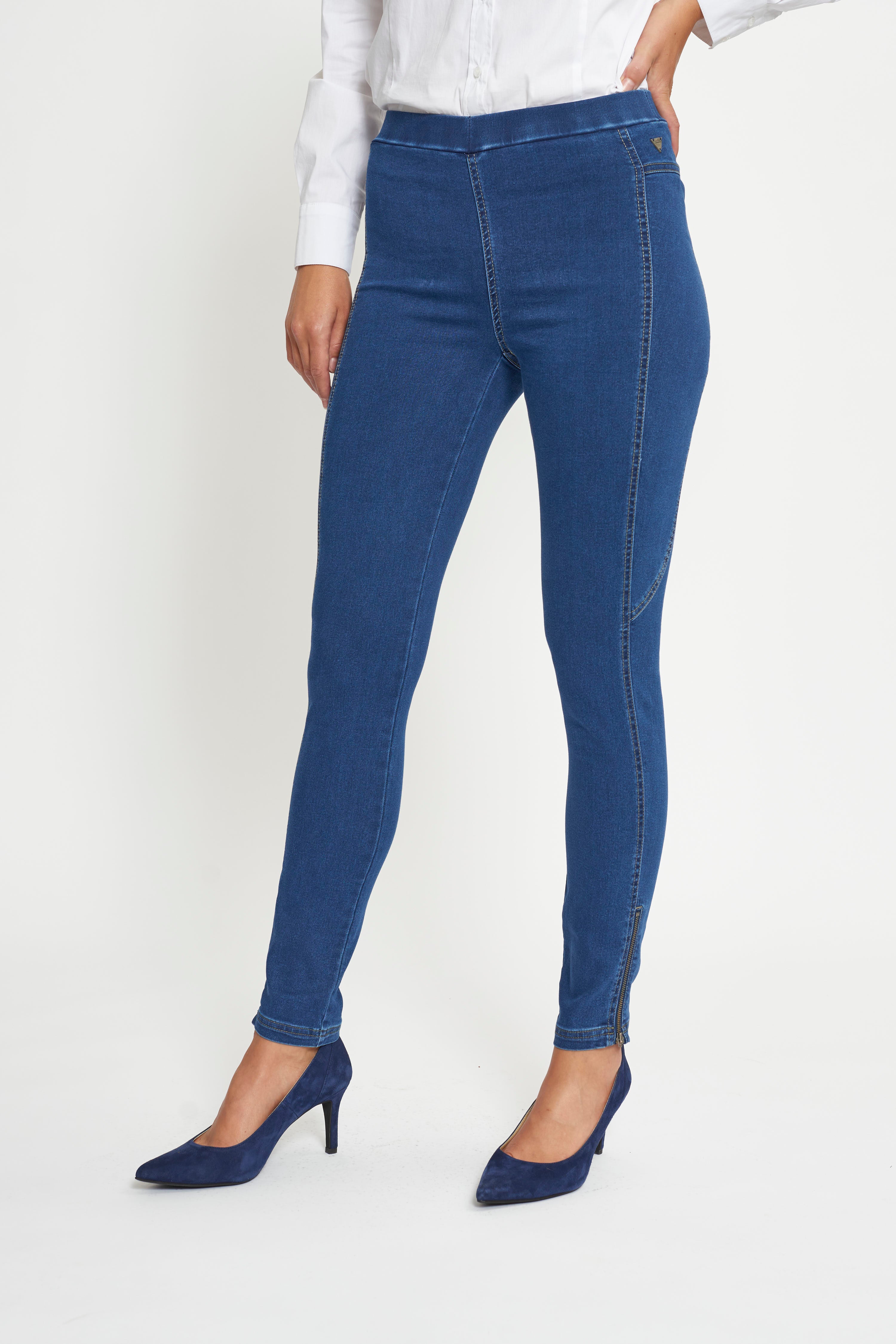 LAURIE Stella Skinny - Short Length Skinny Mittelblauer denim