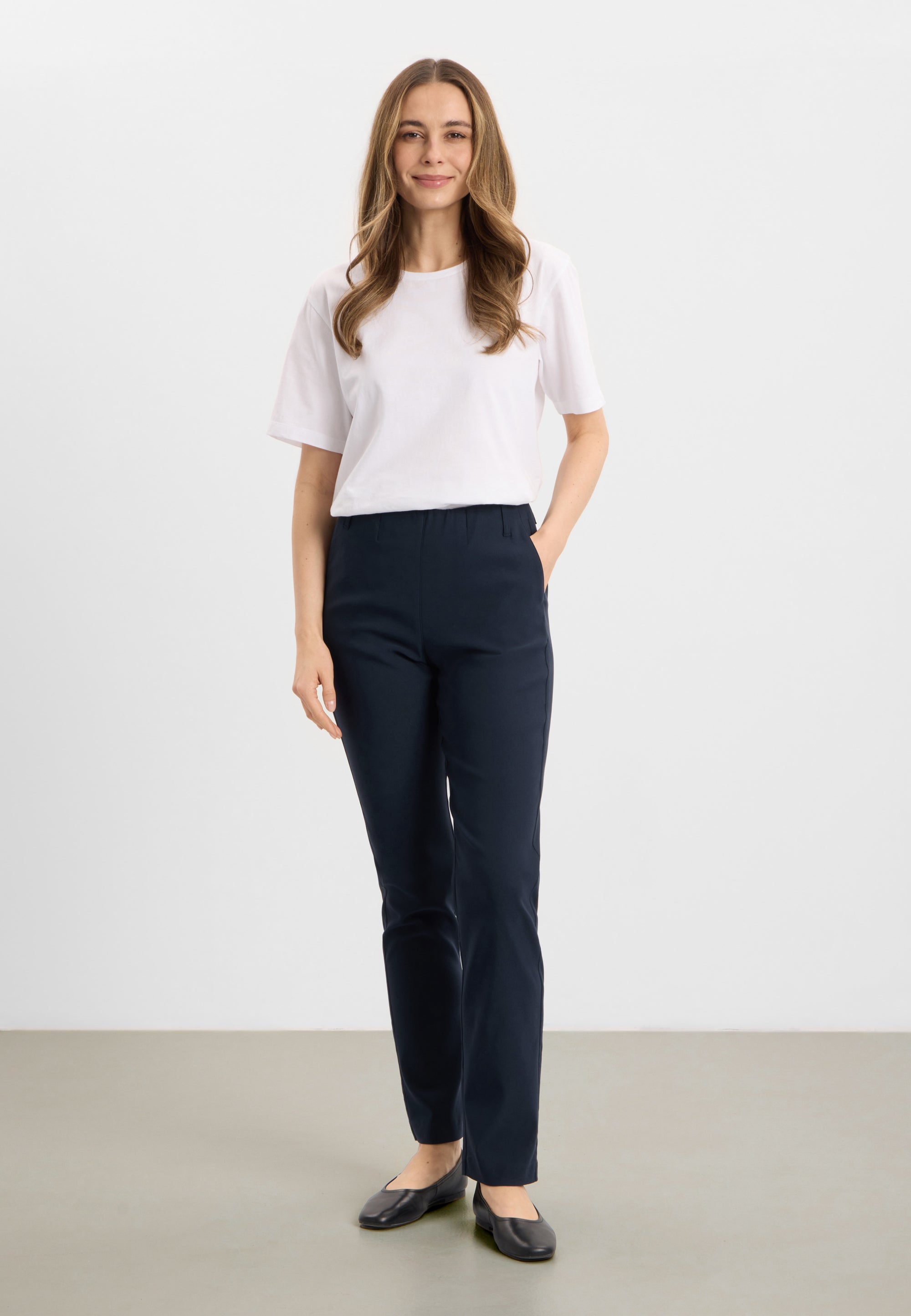 LAURIE Taylor Regular - Medium Length Regular Marine