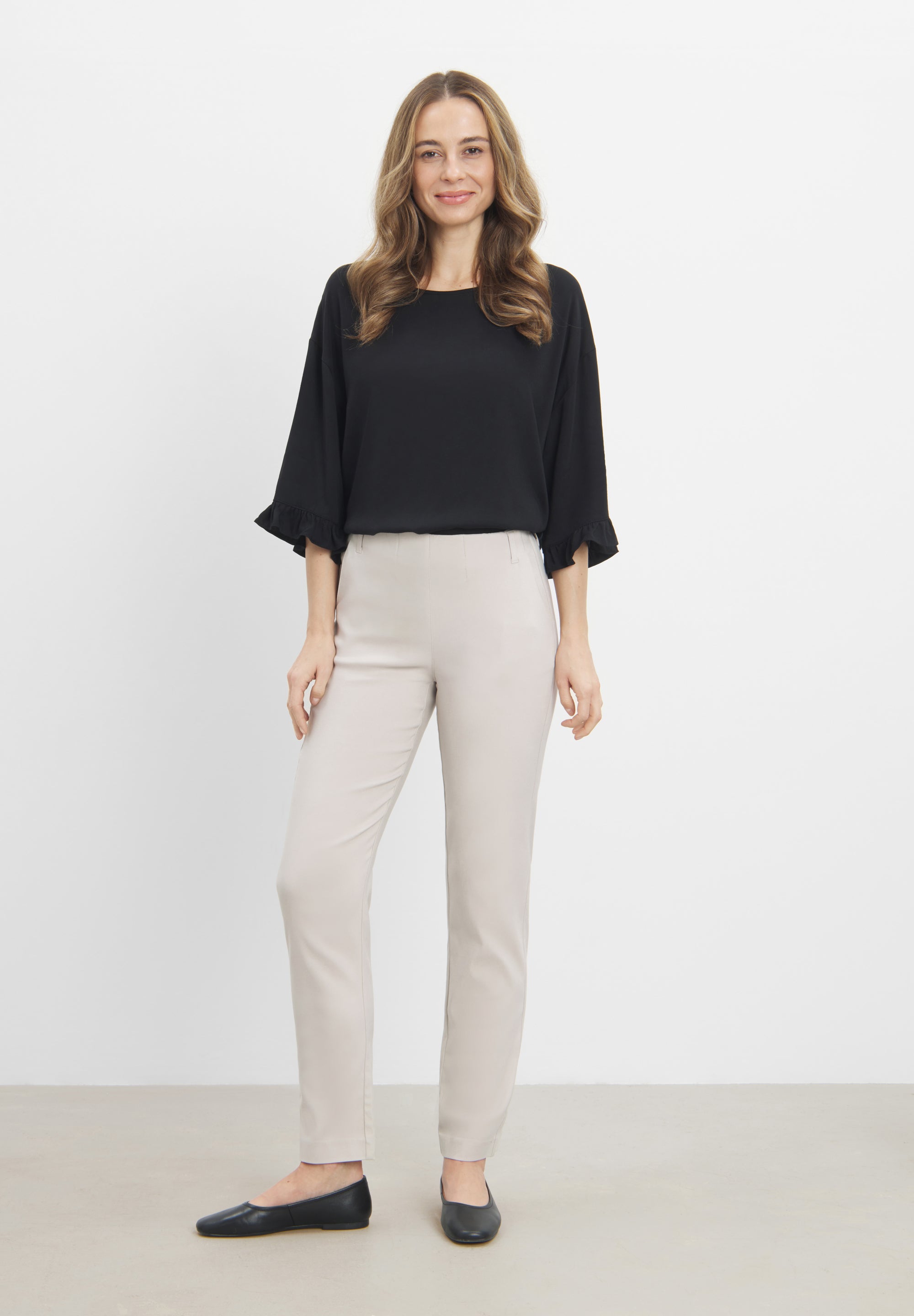 LAURIE Taylor Regular - Short Length Regular Grau sand