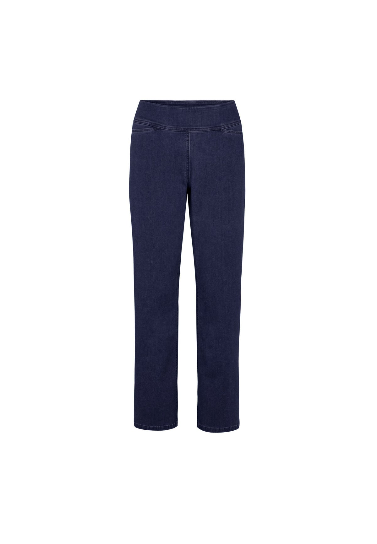 LAURIE Thea Straight - Medium Length Straight Dunkelblauer denim