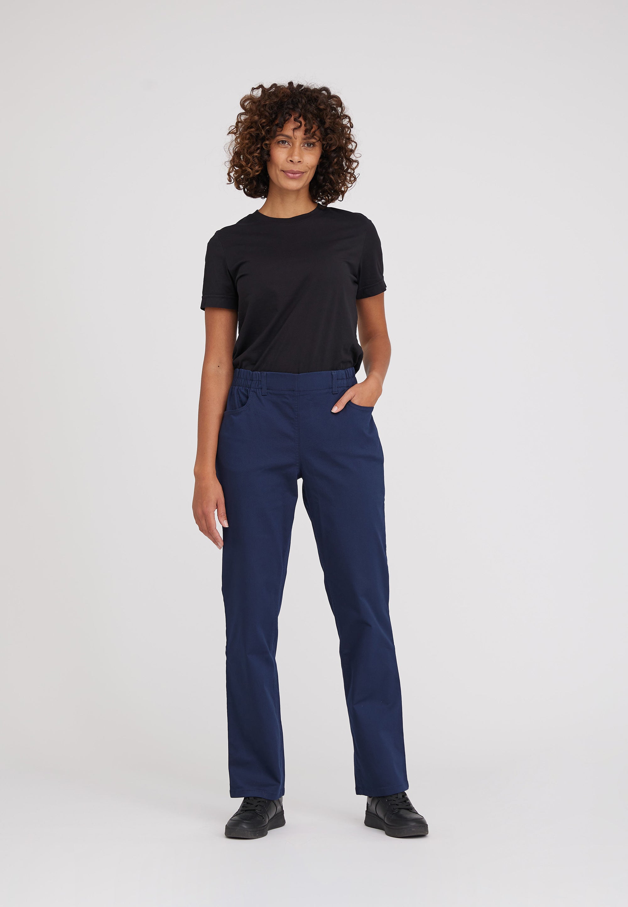 LAURIE Violet Relaxed - Medium Length Relaxed Marine