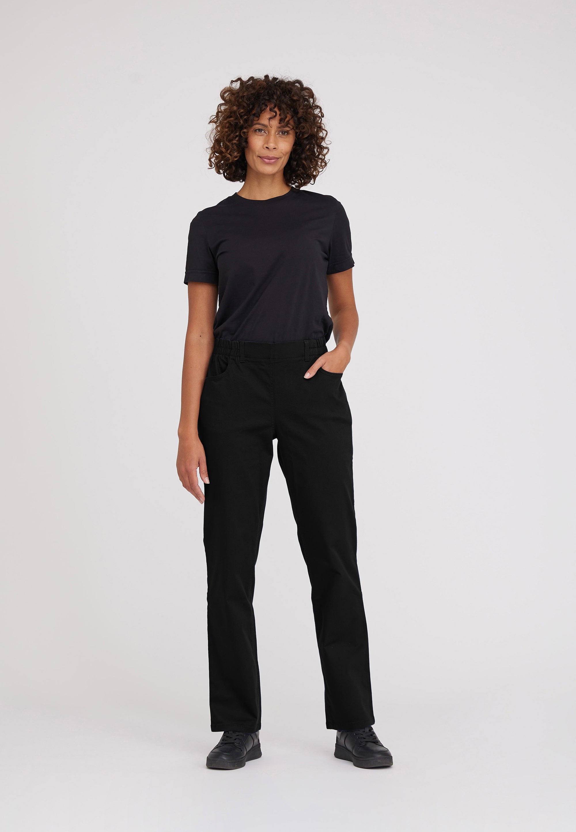 LAURIE Violet Relaxed - Medium Length Relaxed Schwarz