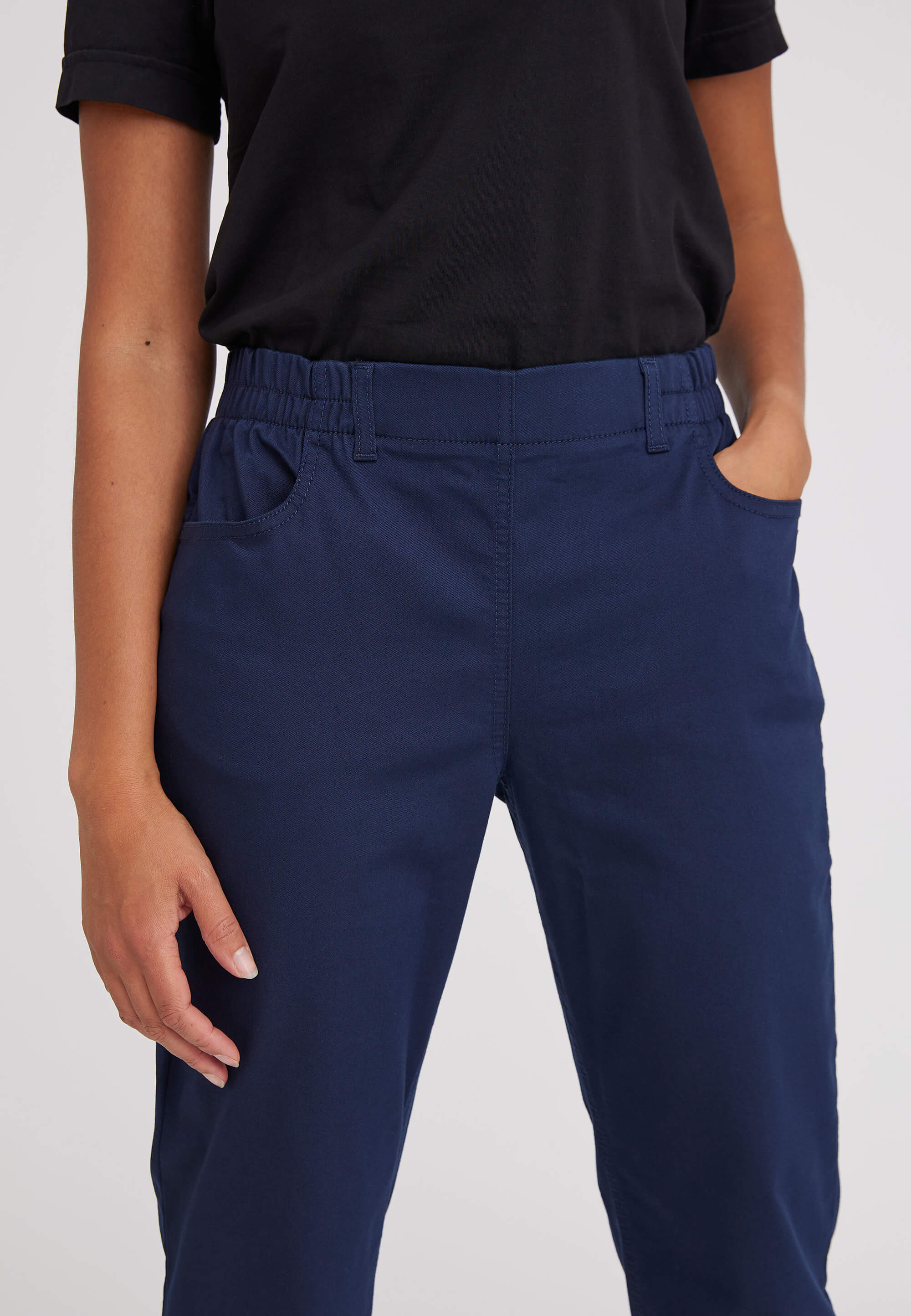 LAURIE Violet Relaxed - Medium Length Relaxed Marine