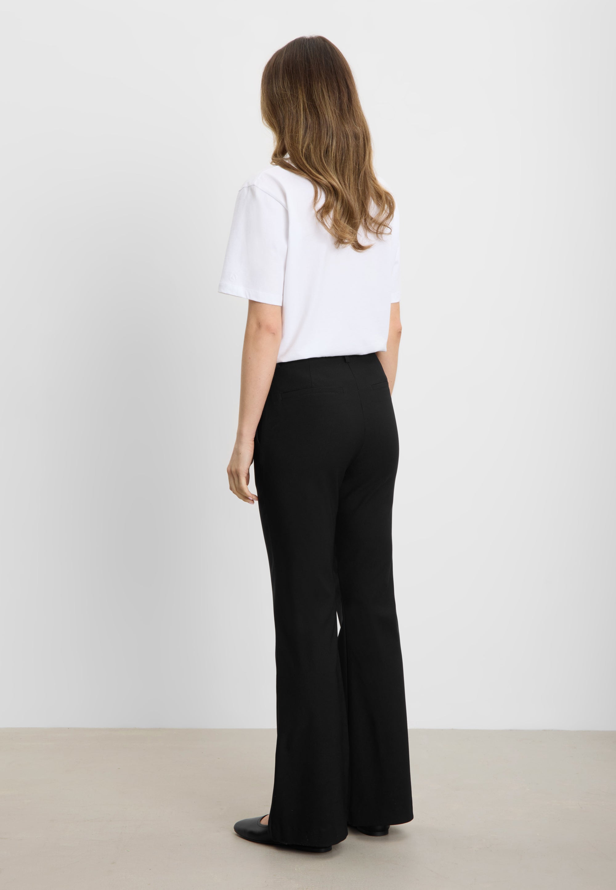 LAURIE Zina Flare Regular - Medium Length Regular Schwarz
