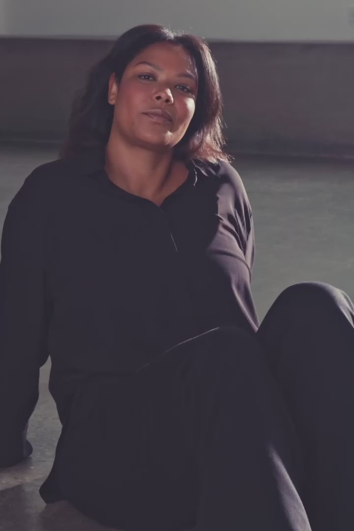 LAURIE Veronica Shirt Shirts Schwarz