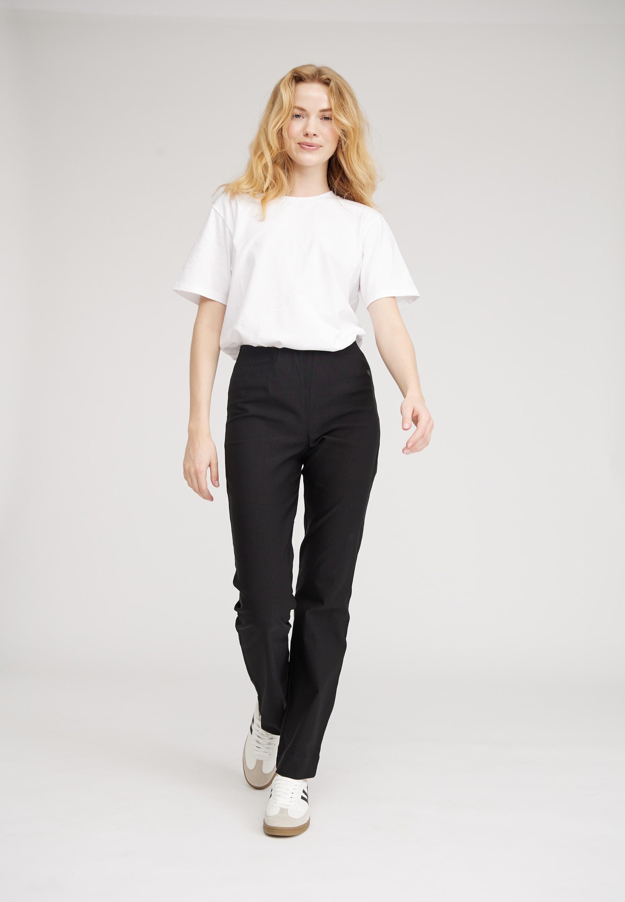 LAURIE Bella Straight - Medium Length Straight Schwarz