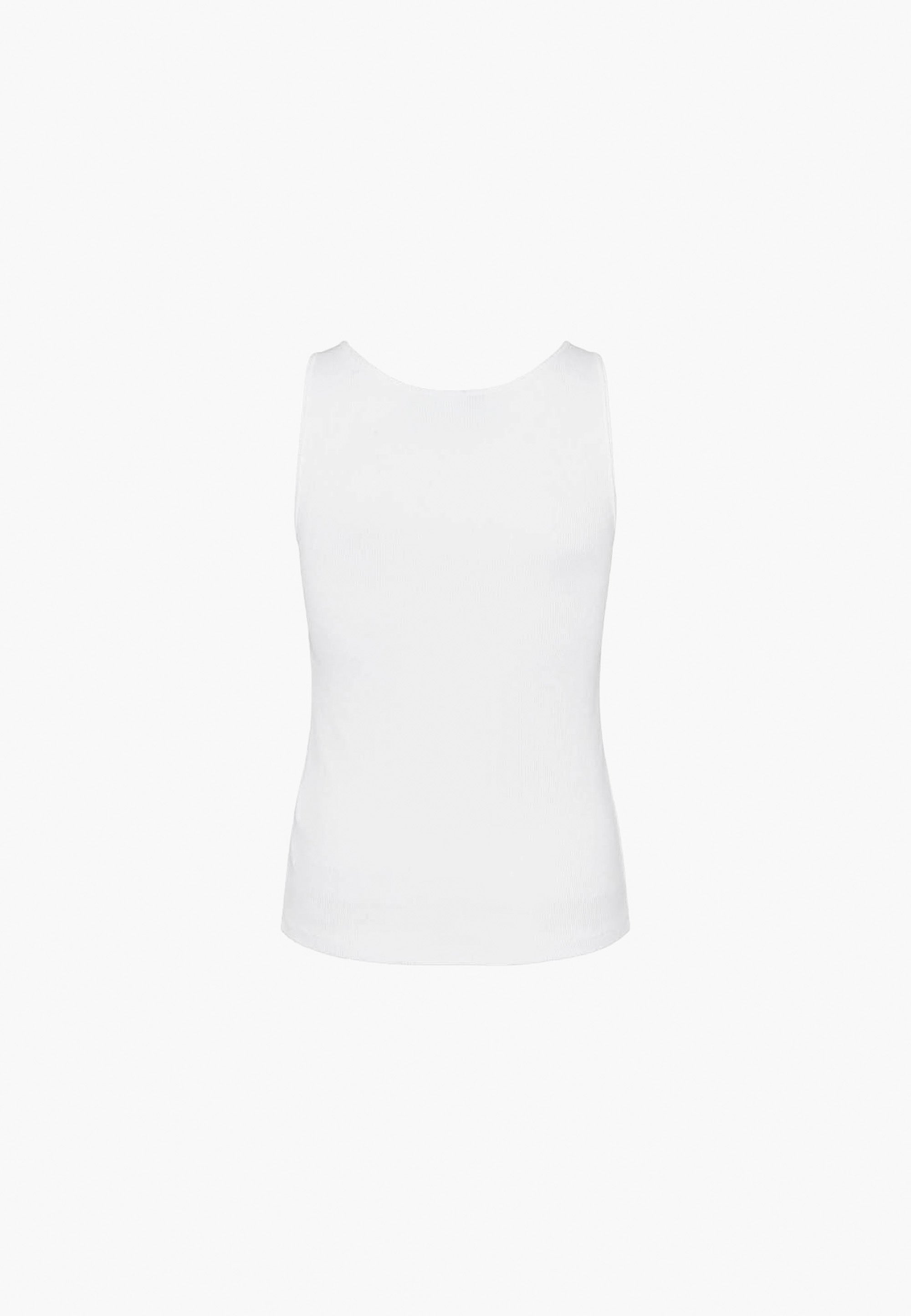 LAURIE  Alberte Tank Top Tops 10000 White