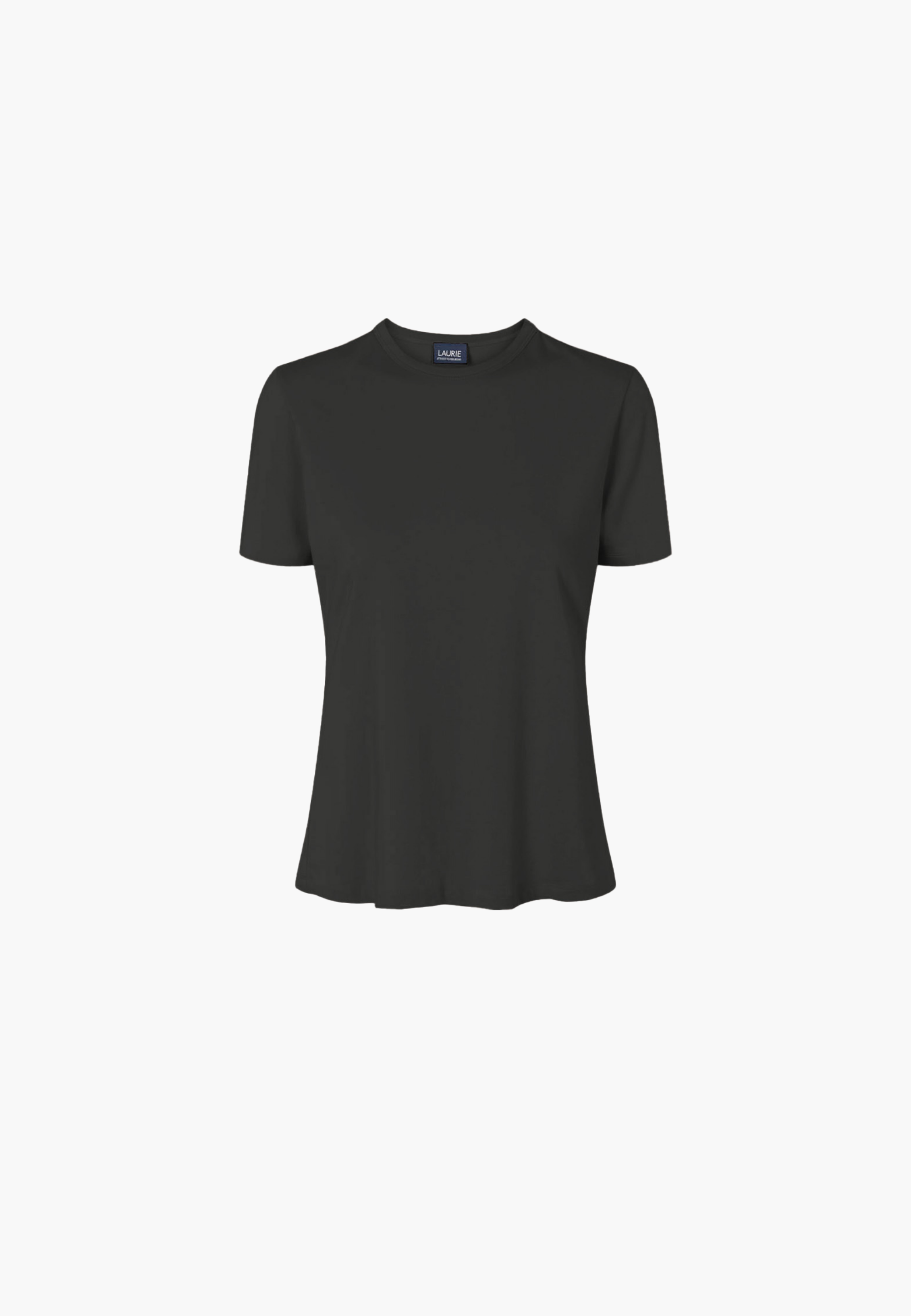 LAURIE Amanda T-Shirt SS T-Shirts Schwarz