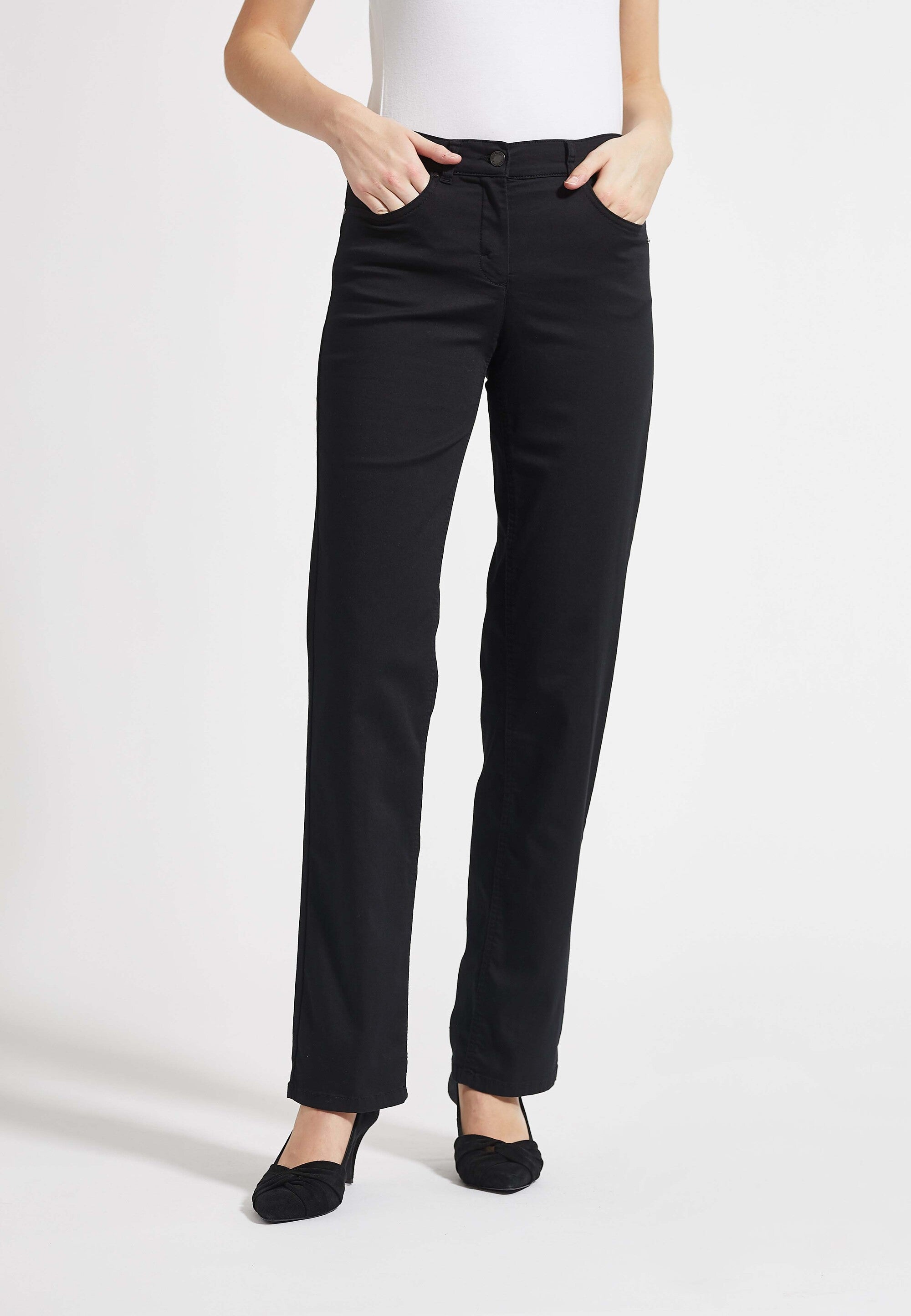 LAURIE Amelia Straight - Long Length Straight Schwarz