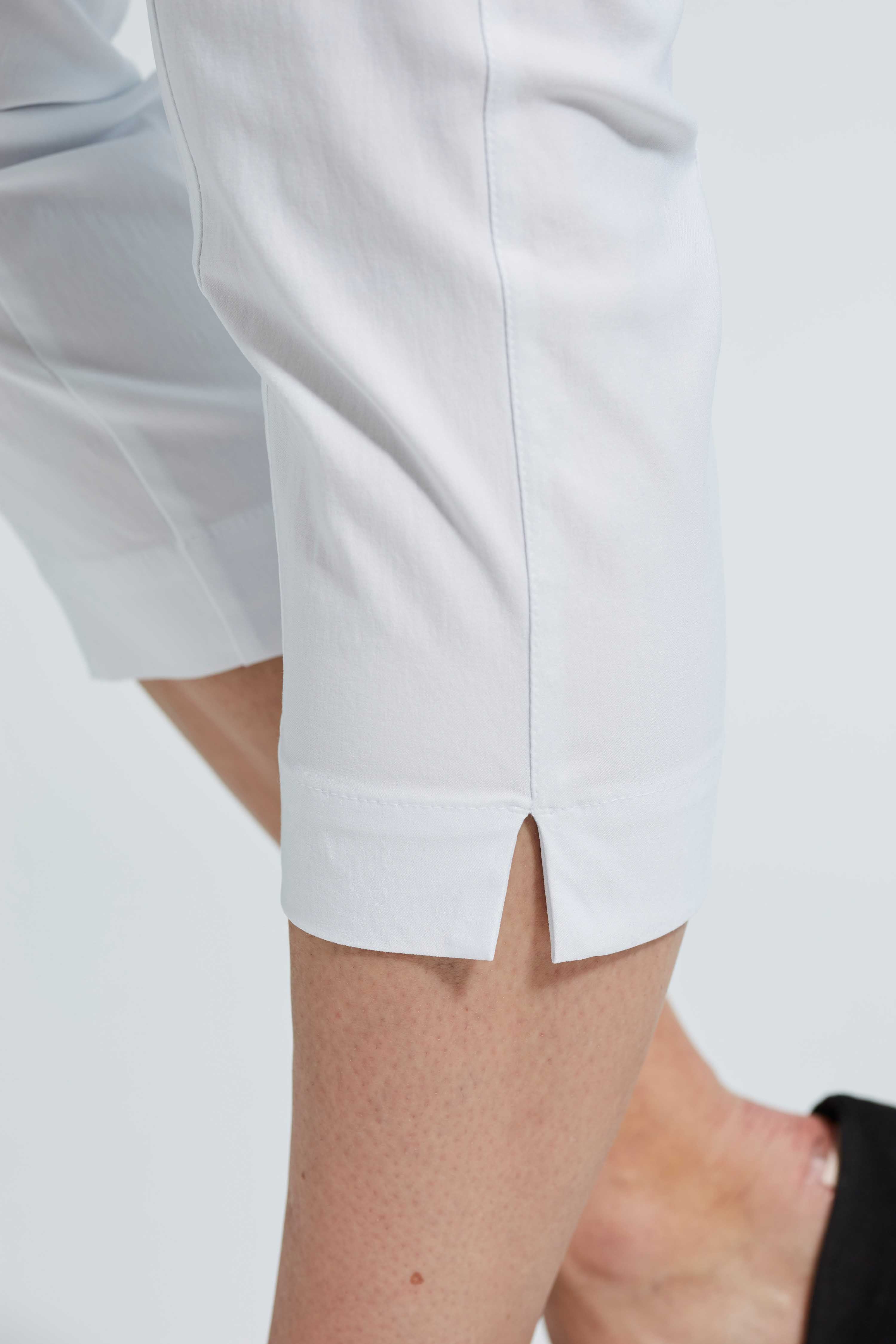 LAURIE Aubrey Slim Capri Slim Weiss