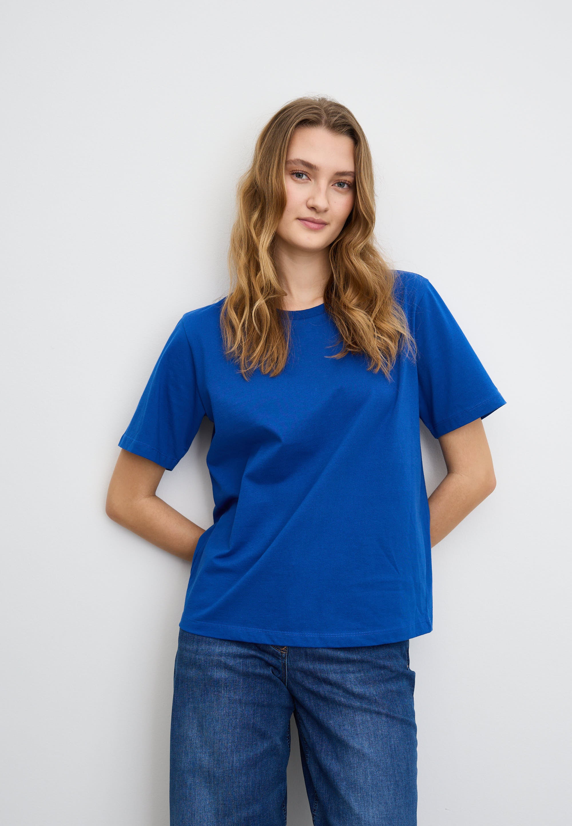 LAURIE  Augusta T-Shirt T-Shirts 45000 True Blue