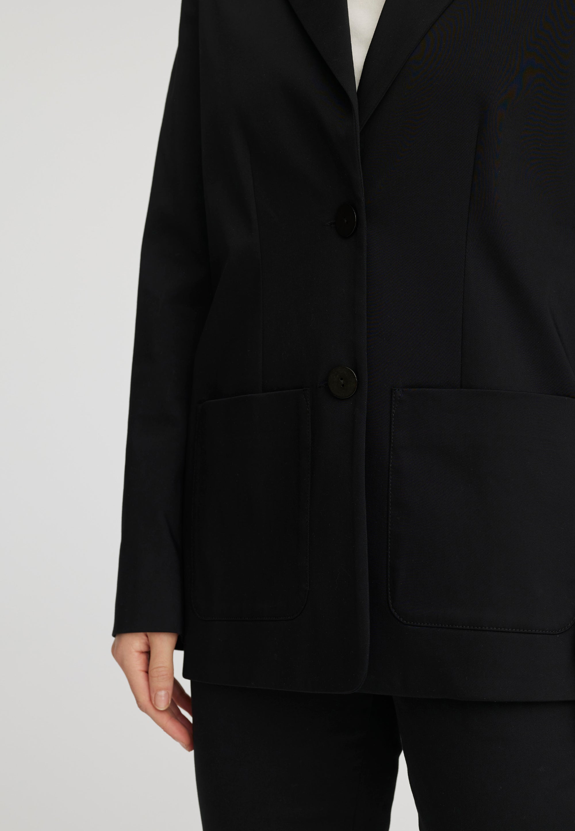 LAURIE  Britt Blazer 76cm Jackets Schwarz