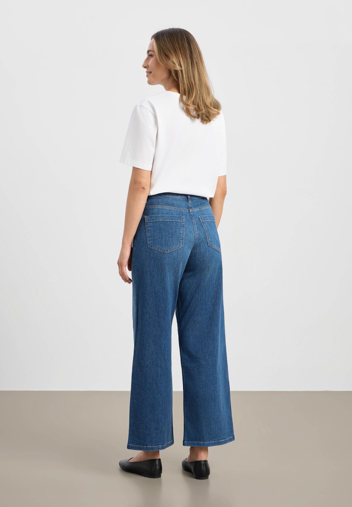 LAURIE Carol Loose - Short Length Loose 49399 Washed Blue Denim