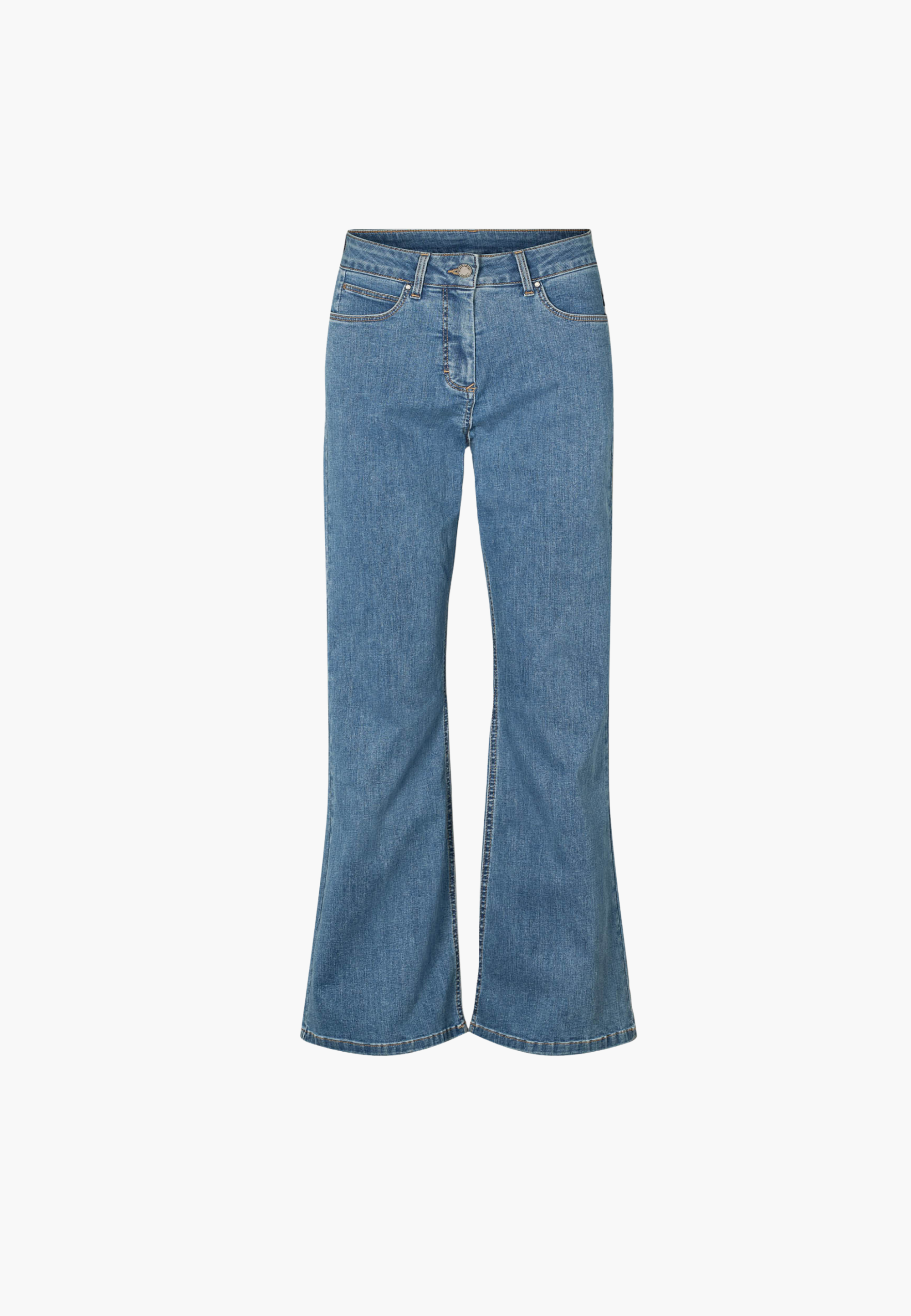 LAURIE Charlotte Flare Regular - Medium Length Regular 40512 Blue denim