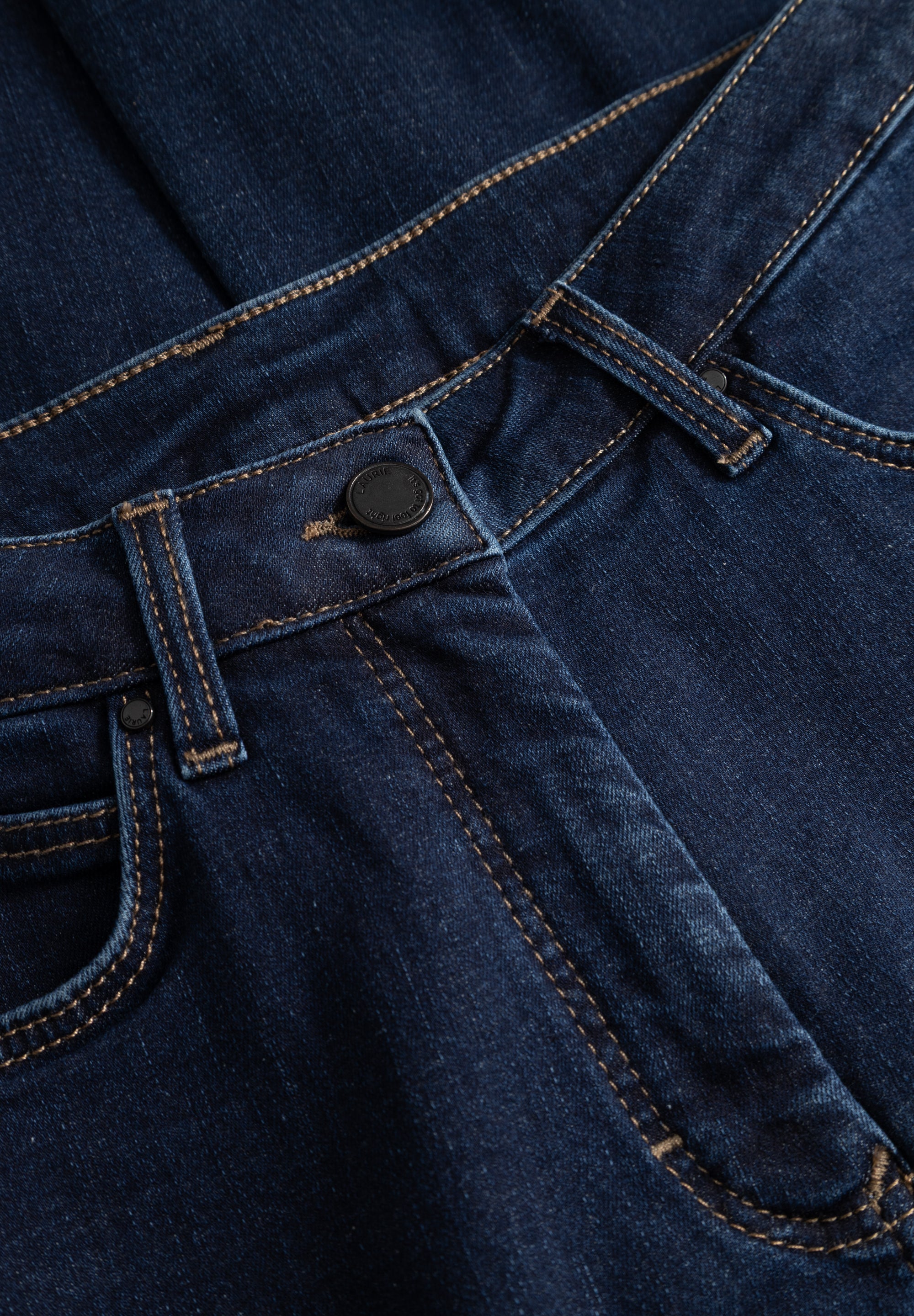 LAURIE Charlotte Flare Regular - Medium Length Regular Dunkelblauer denim