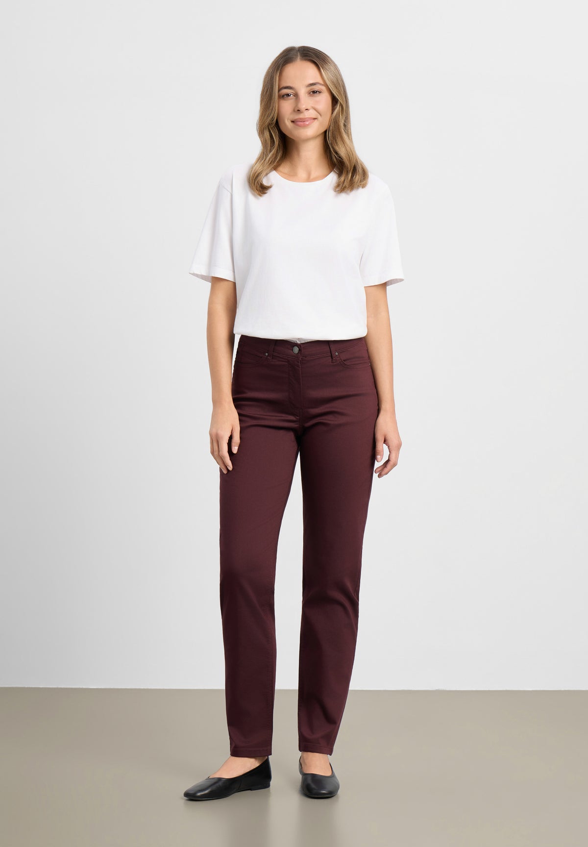 LAURIE Charlotte Regular - Medium Length Regular 68000 Dark Plum