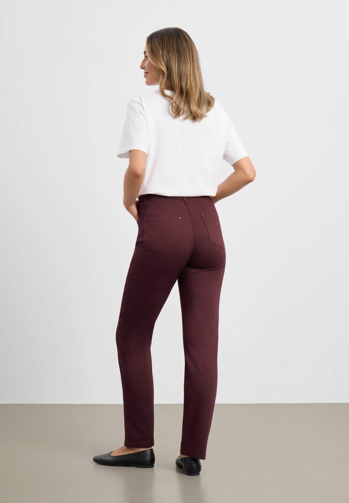 LAURIE Charlotte Regular - Medium Length Regular 68000 Dark Plum