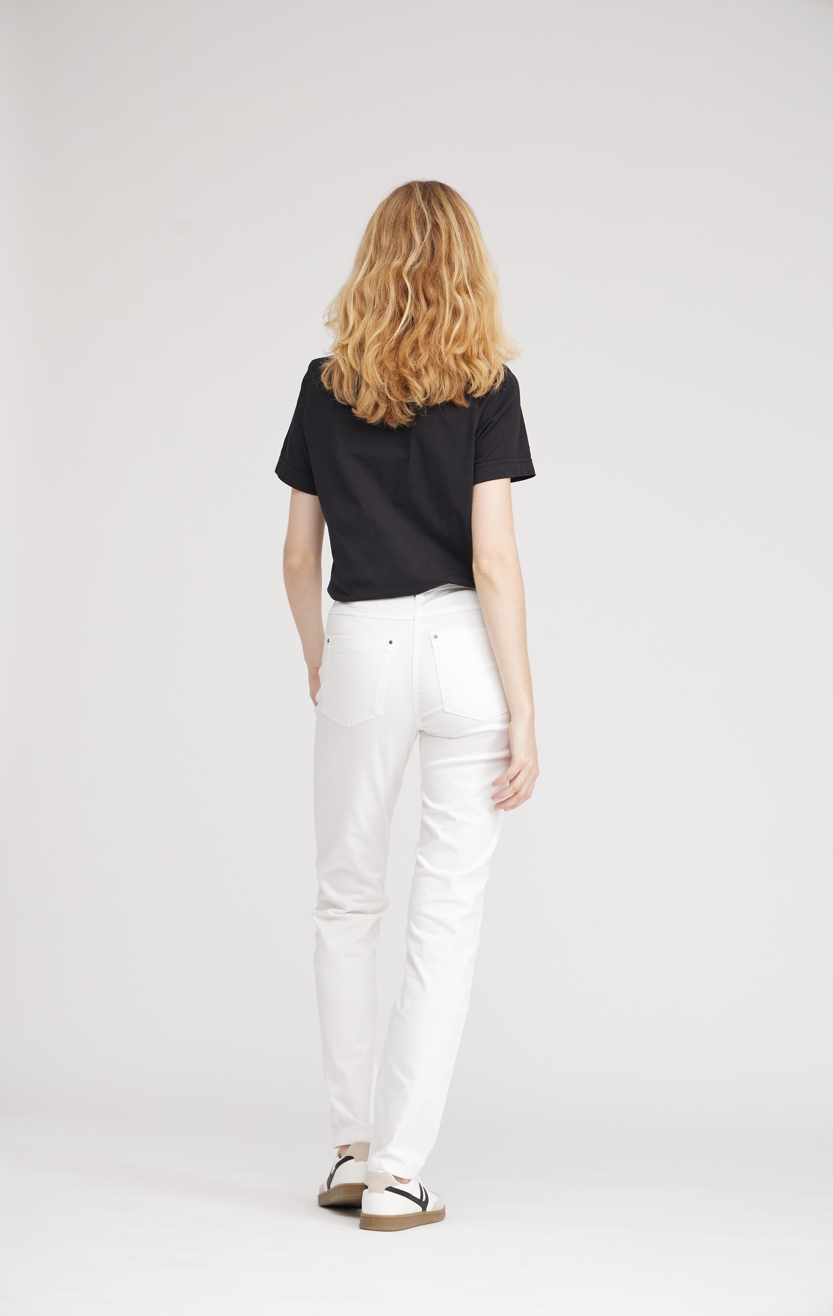 LAURIE Charlotte Regular - Medium Length Trousers REGULAR Weiss