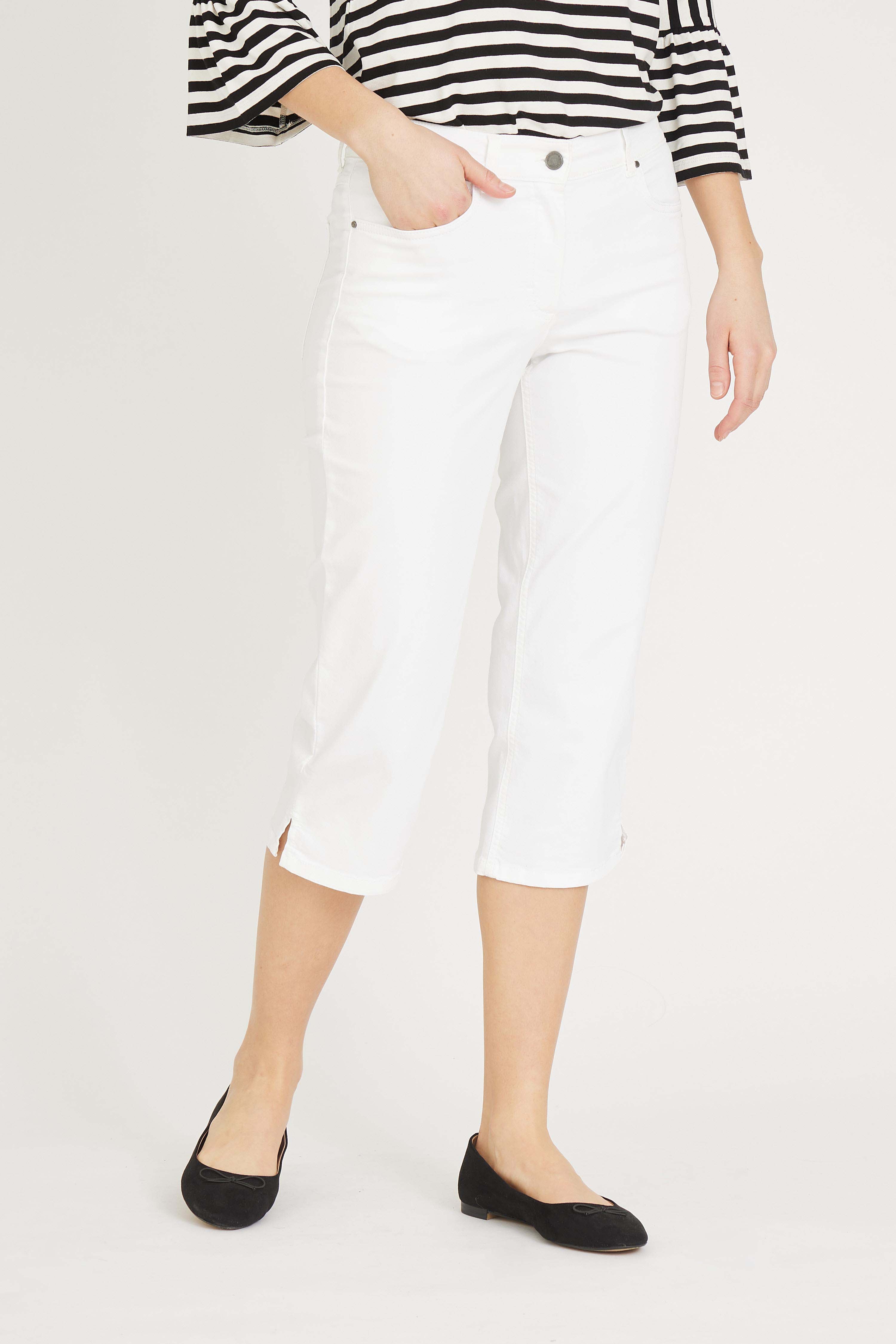 LAURIE  Charlotte Regular Capri Regular Weiss