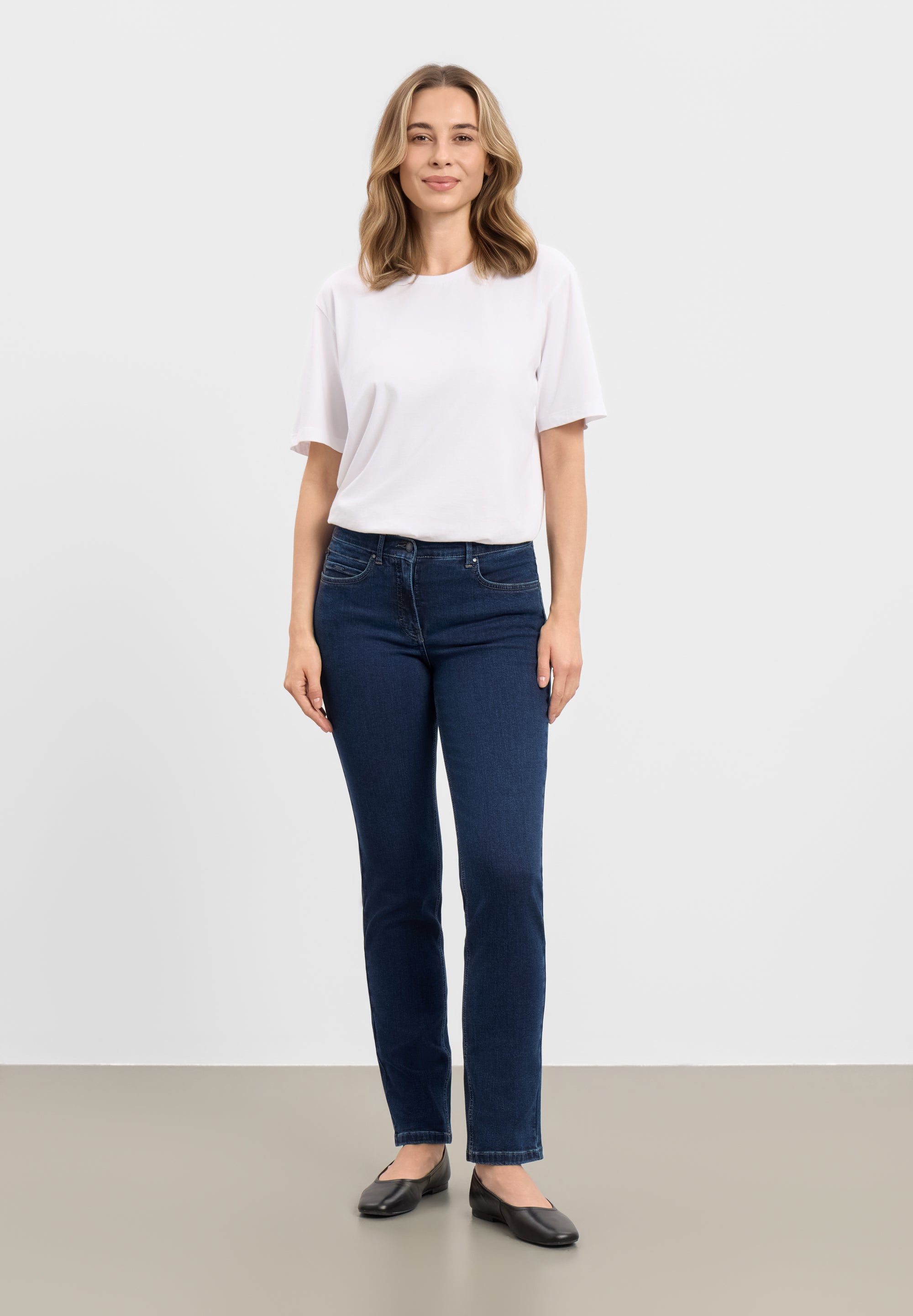 LAURIE Christie Regular - Medium Length Regular Dunkelblauer denim