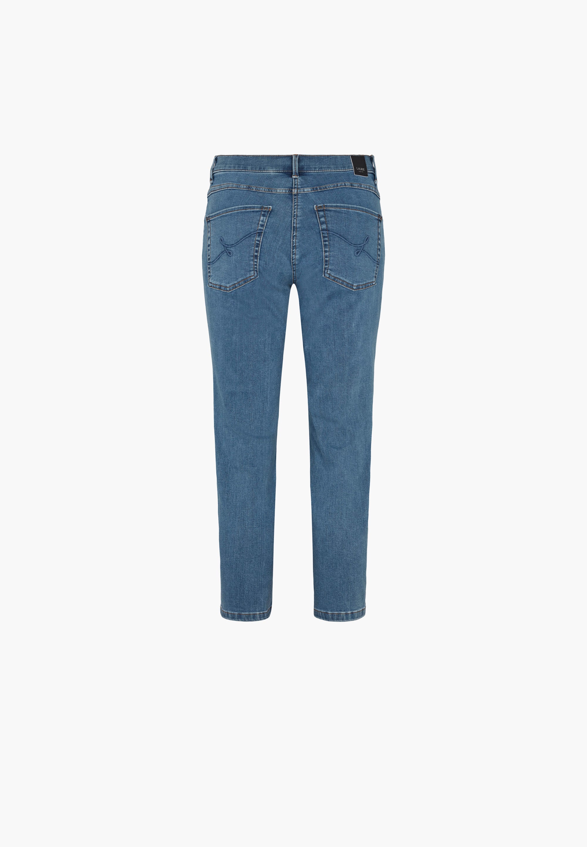 LAURIE Christie Regular Crop Regular Blau Denim