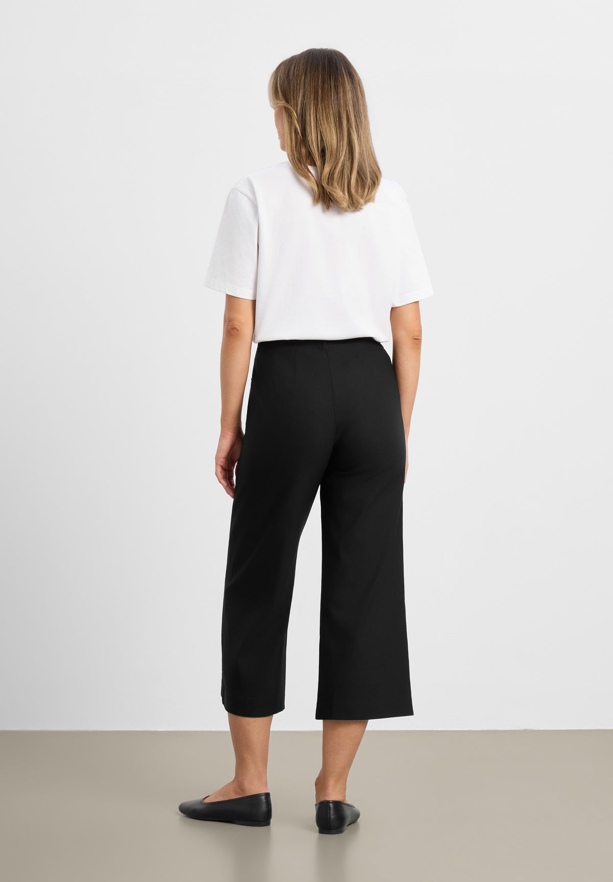 LAURIE Donna Loose - Cropped Loose Schwarz