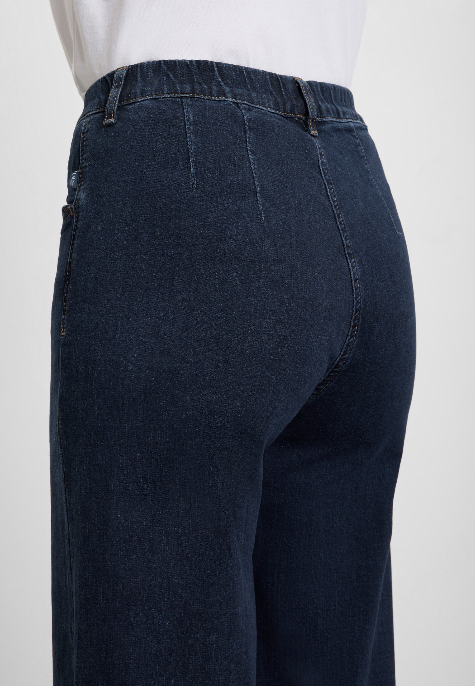 LAURIE Donna Loose - Medium Length Loose Dunkelblauer denim