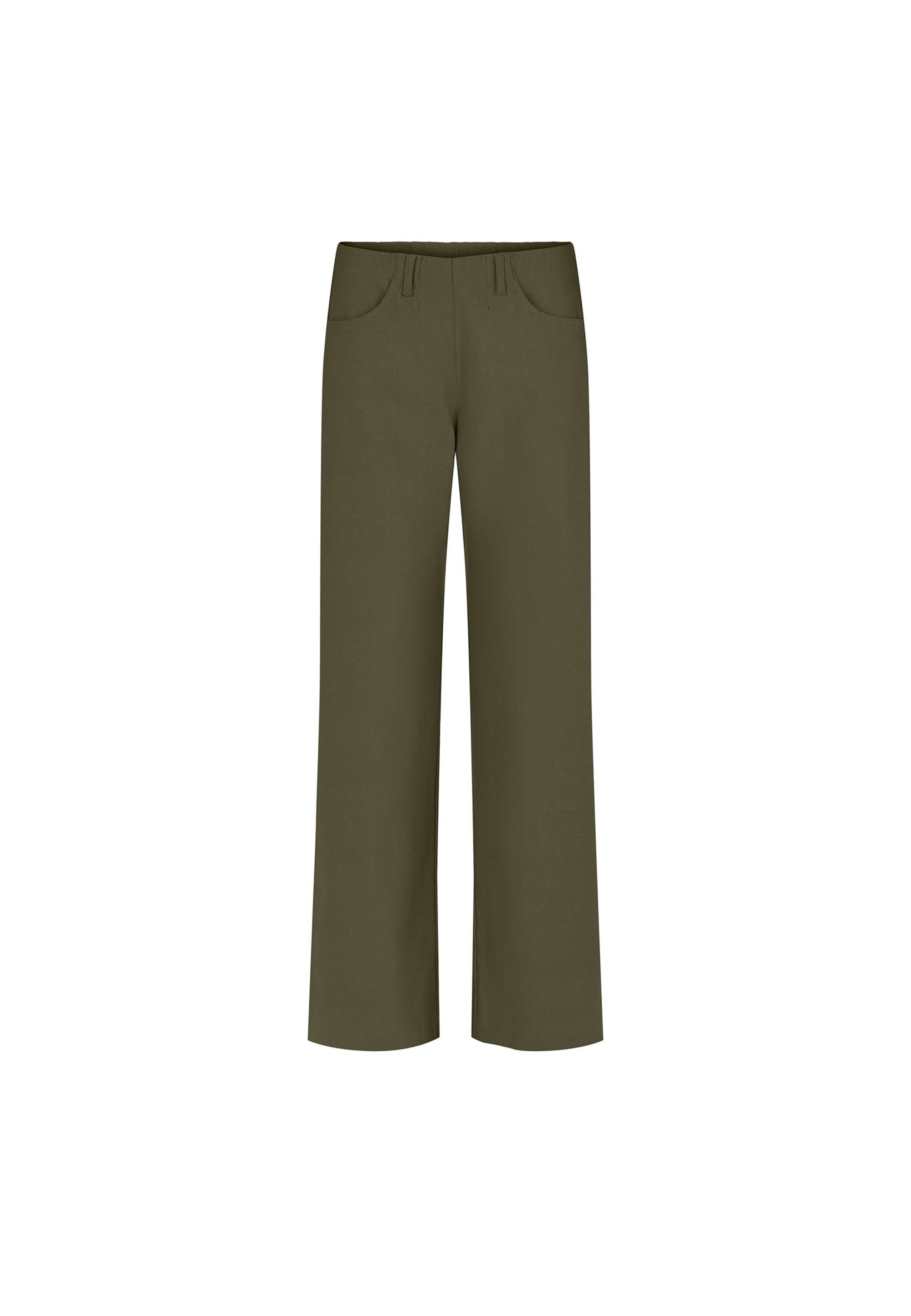 LAURIE  Donna Loose - Medium Length Trousers LOOSE 55000 Dried Olive