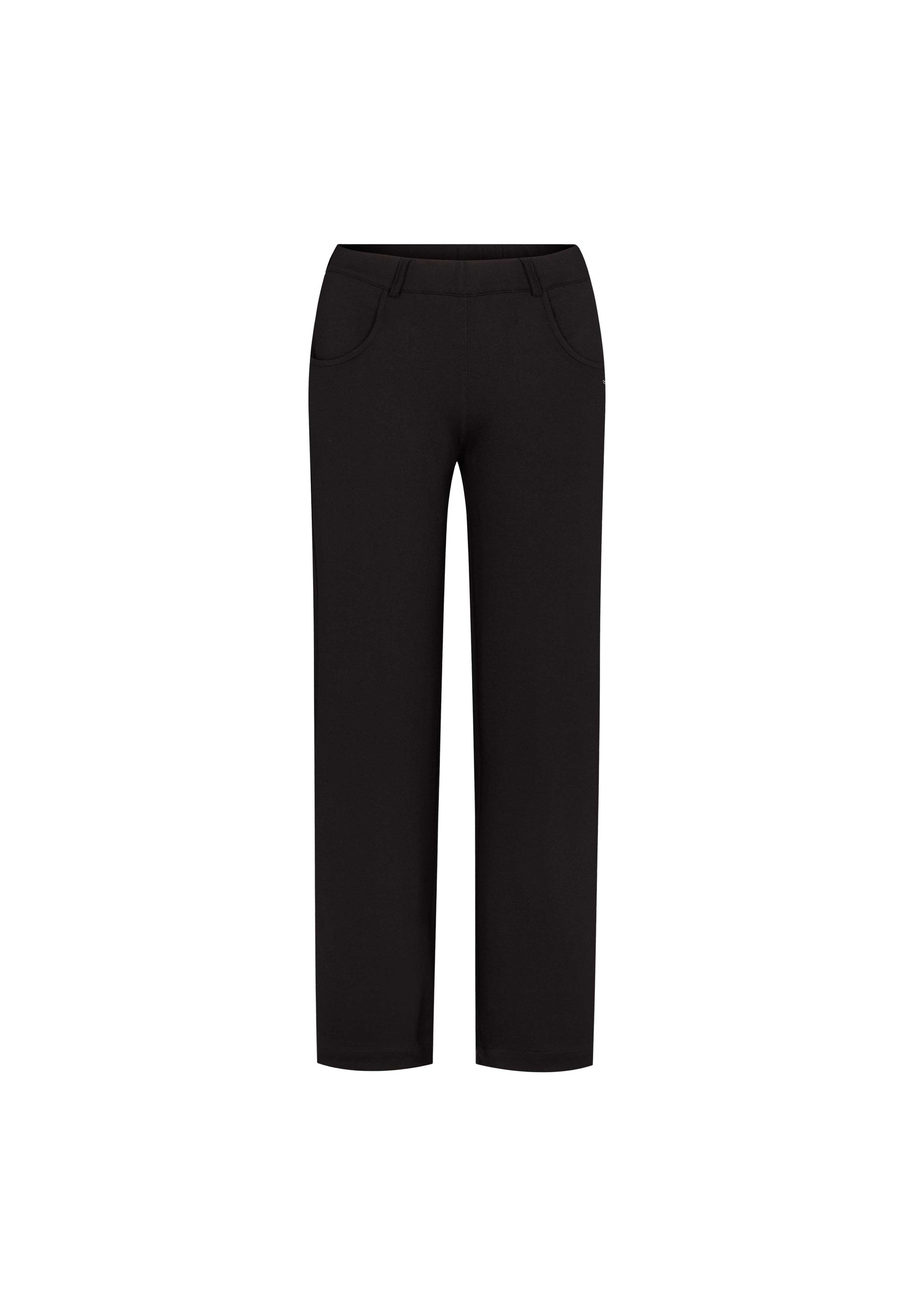LAURIE Donna Loose - Medium Length Trousers LOOSE Schwarz