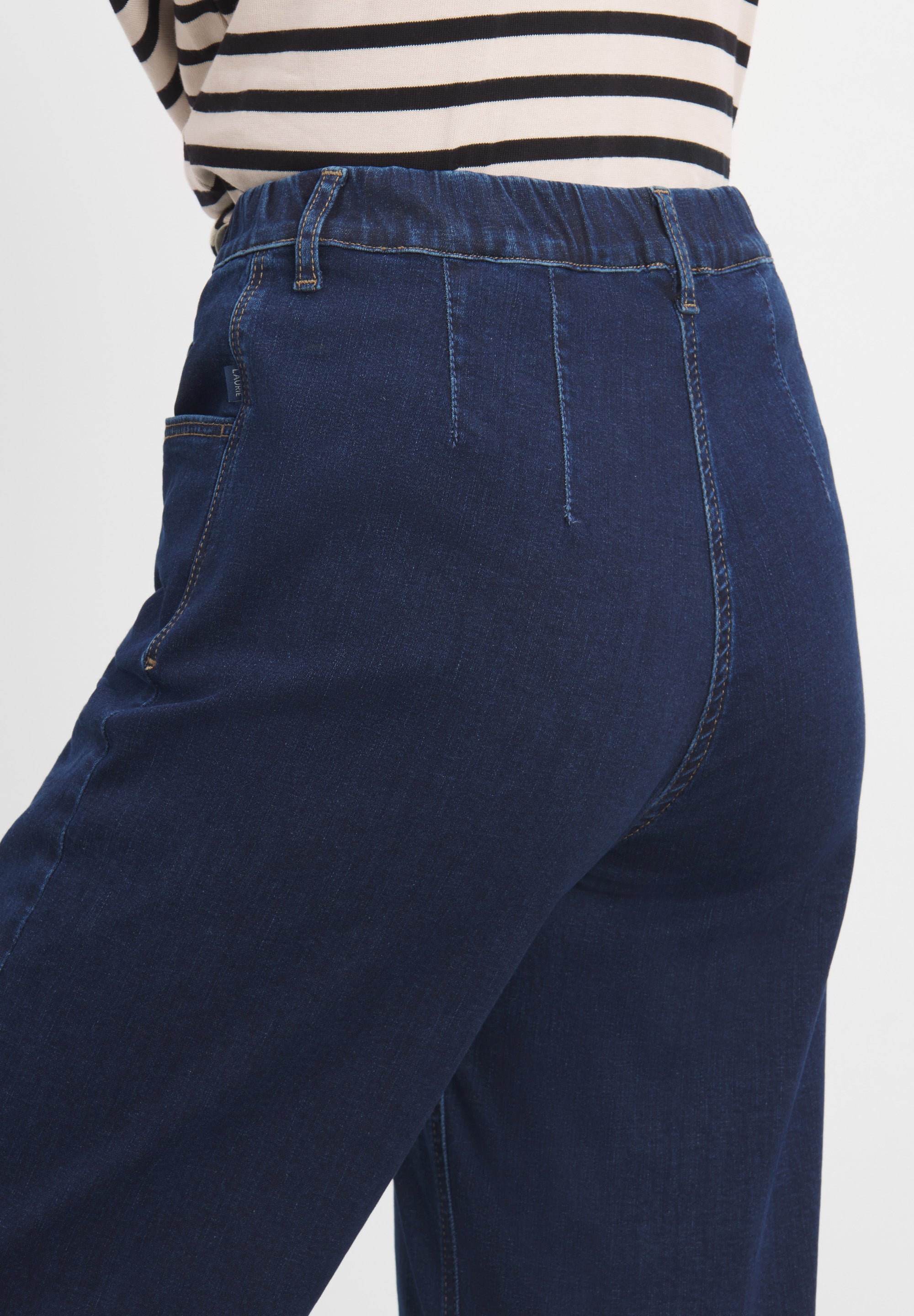 LAURIE Donna Loose - Short Length Loose Dunkelblauer denim