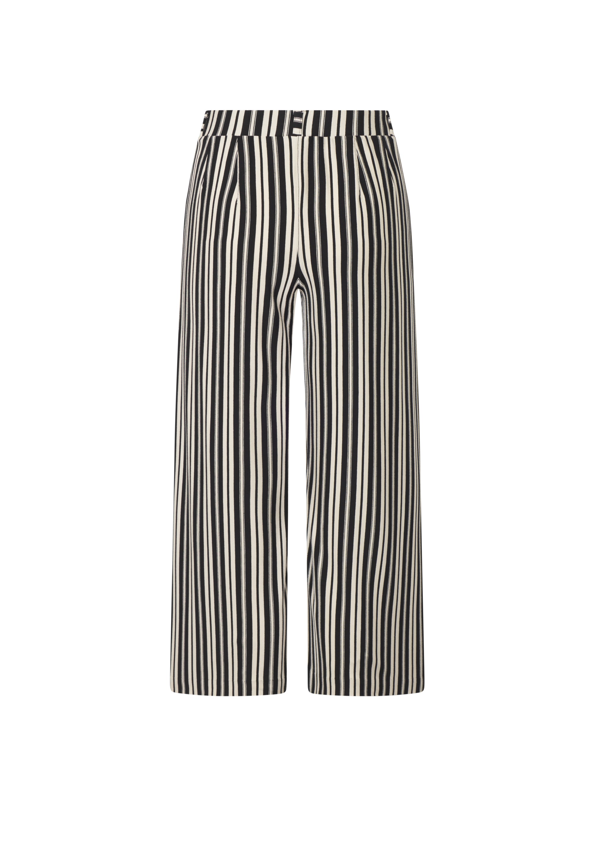 LAURIE  Donna Loose Jersey Crop Loose 99139 Elegant Stripe