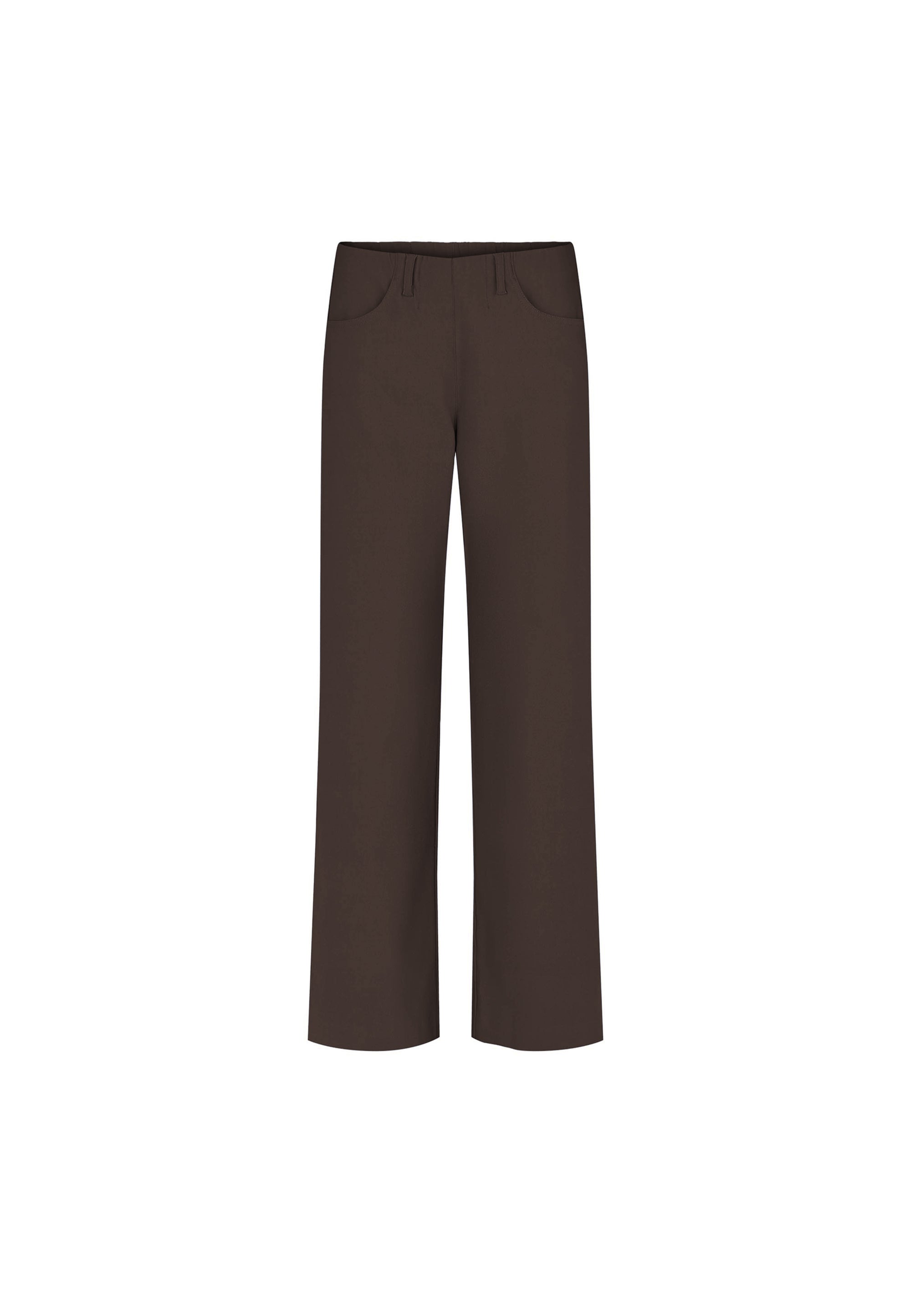 LAURIE Donna Loose - Medium Length Trousers LOOSE Braun