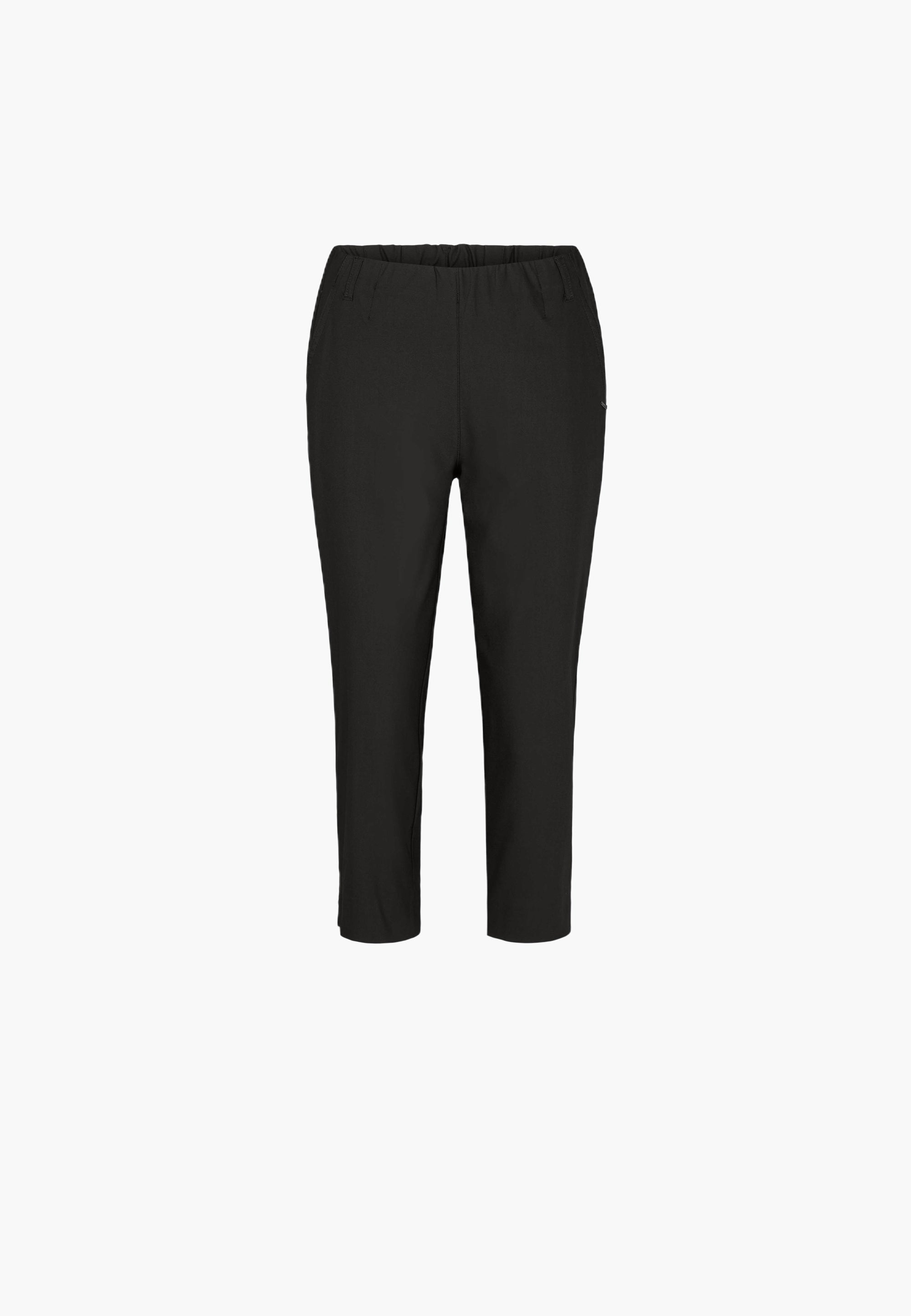 LAURIE Elizabeth Slim Capri Medium Length Slim Schwarz