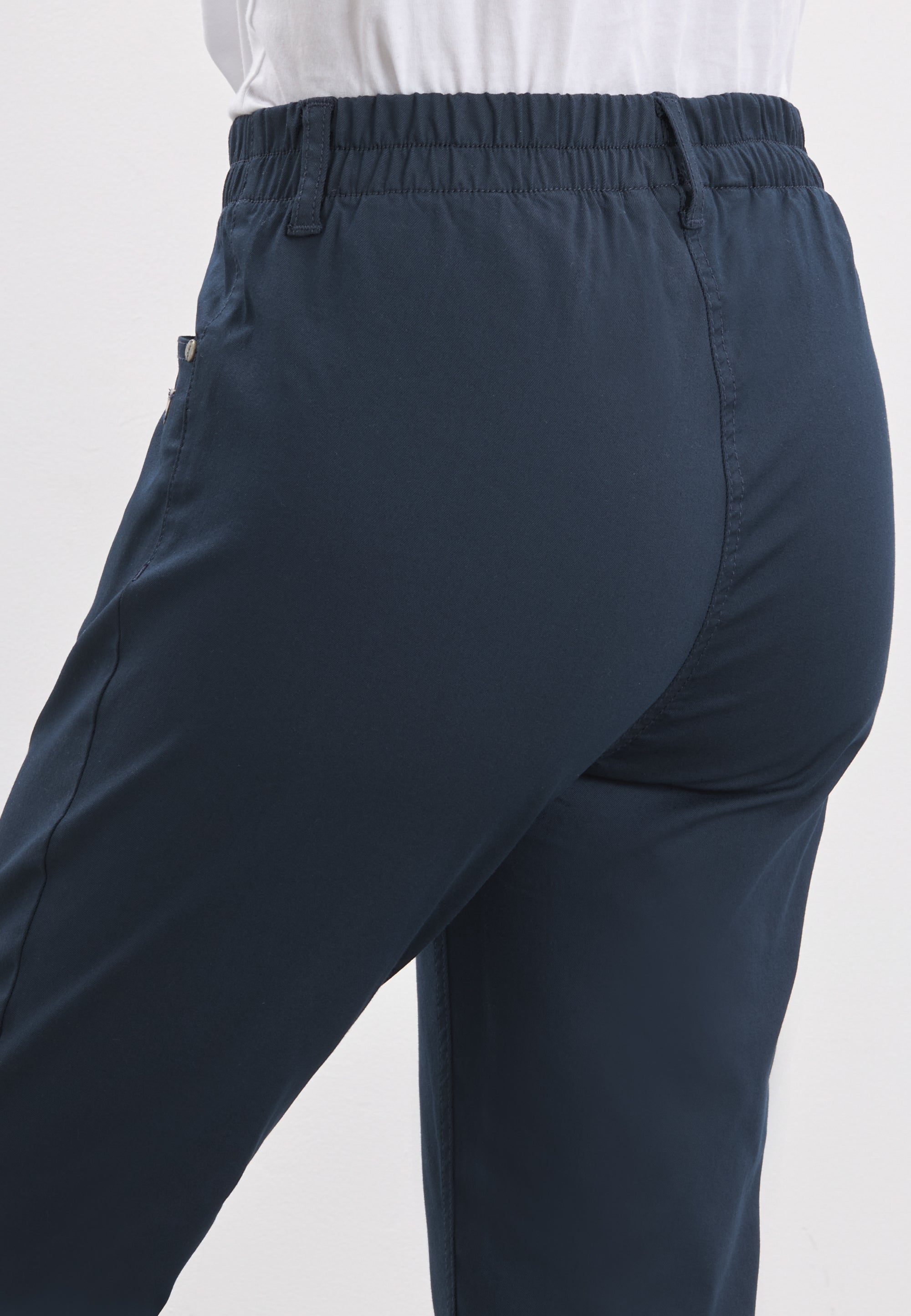 LAURIE Ellie Relaxed - Short Length Trousers RELAXED Marine