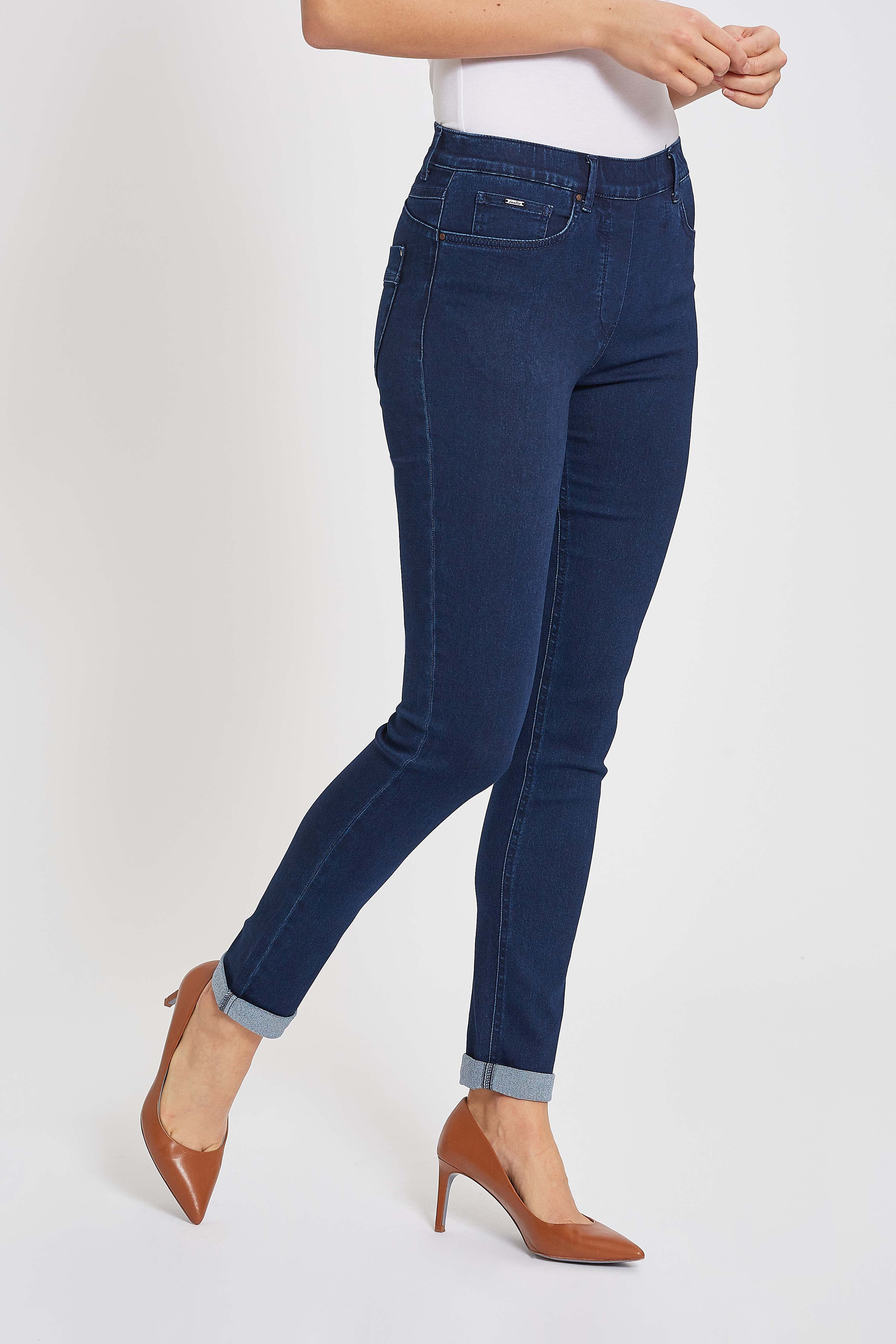 LAURIE Faith Turn Slim - Short Length Slim Denim gewaschen