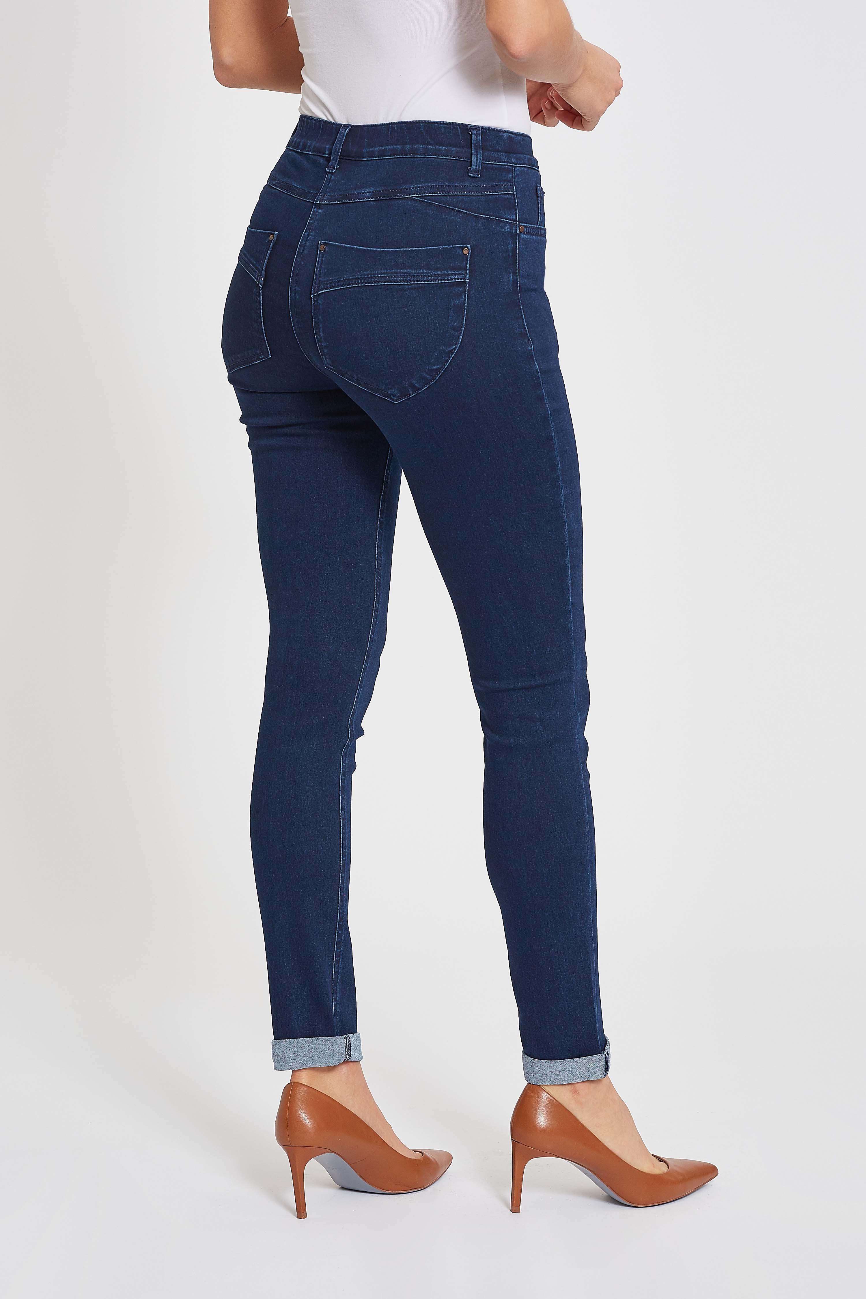 LAURIE Faith Turn Slim - Short Length Slim Denim gewaschen
